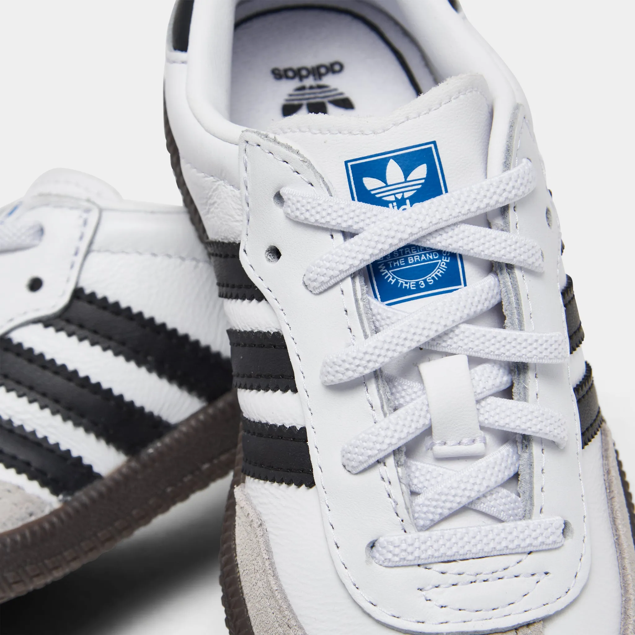 Trend-setting arch adidas Originals Infants' Samba OG Cloud White / Core Black - Gum
