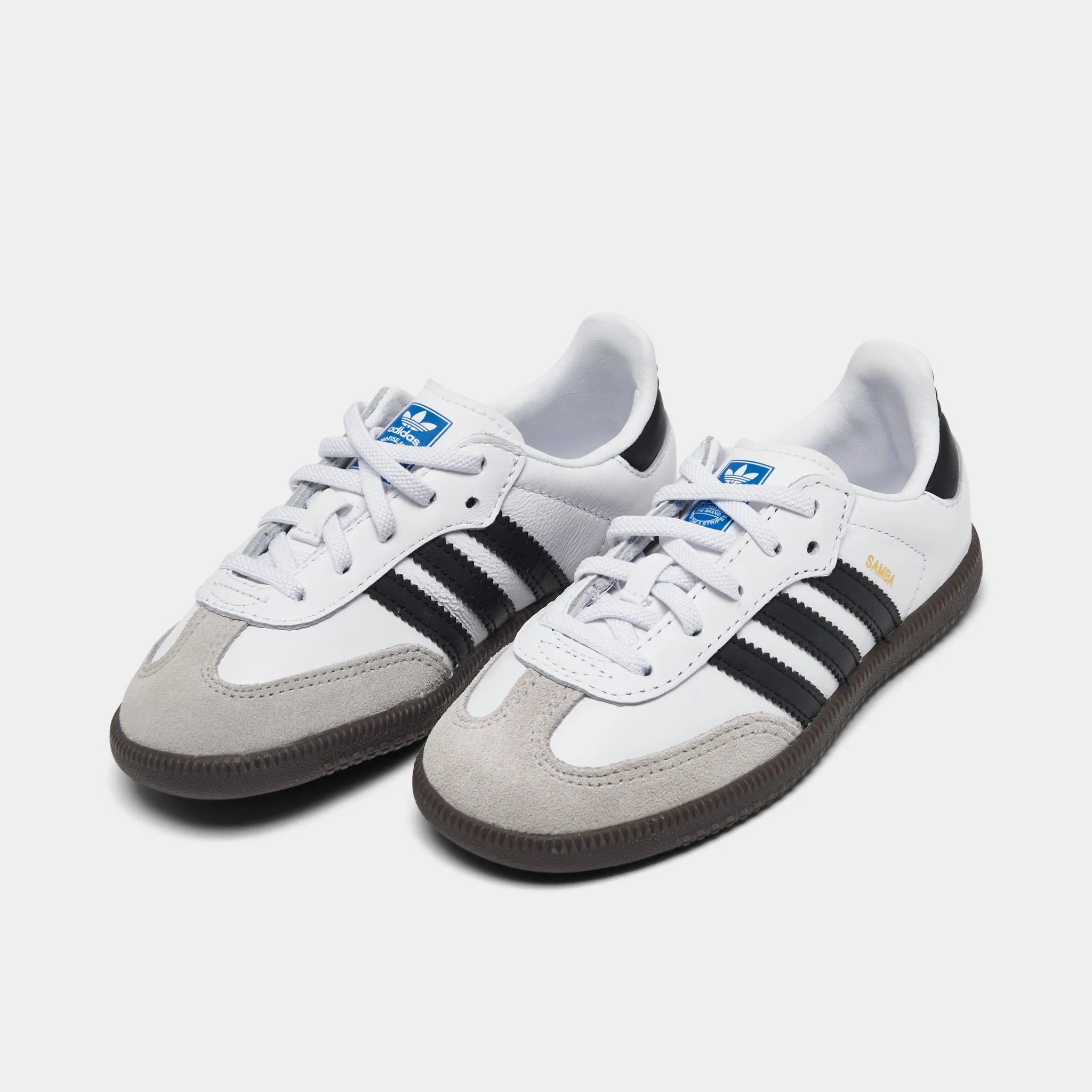 adidas Originals Infants' Samba OG Cloud White / Core Black - Gum Memory Foam Lining