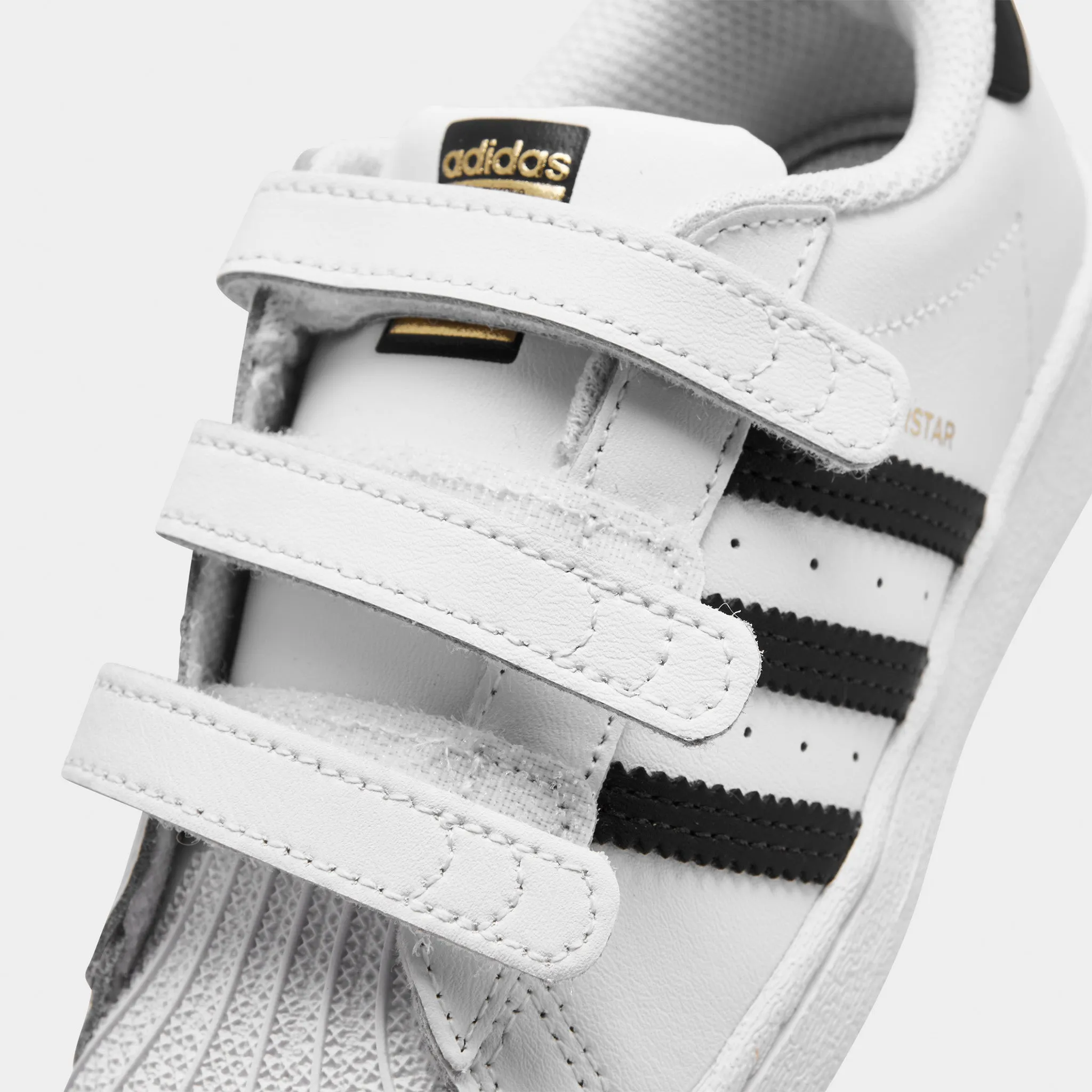 adidas Originals Infants' Superstar Cloud White / Core Black - Cloud White RaisedSole HighTop