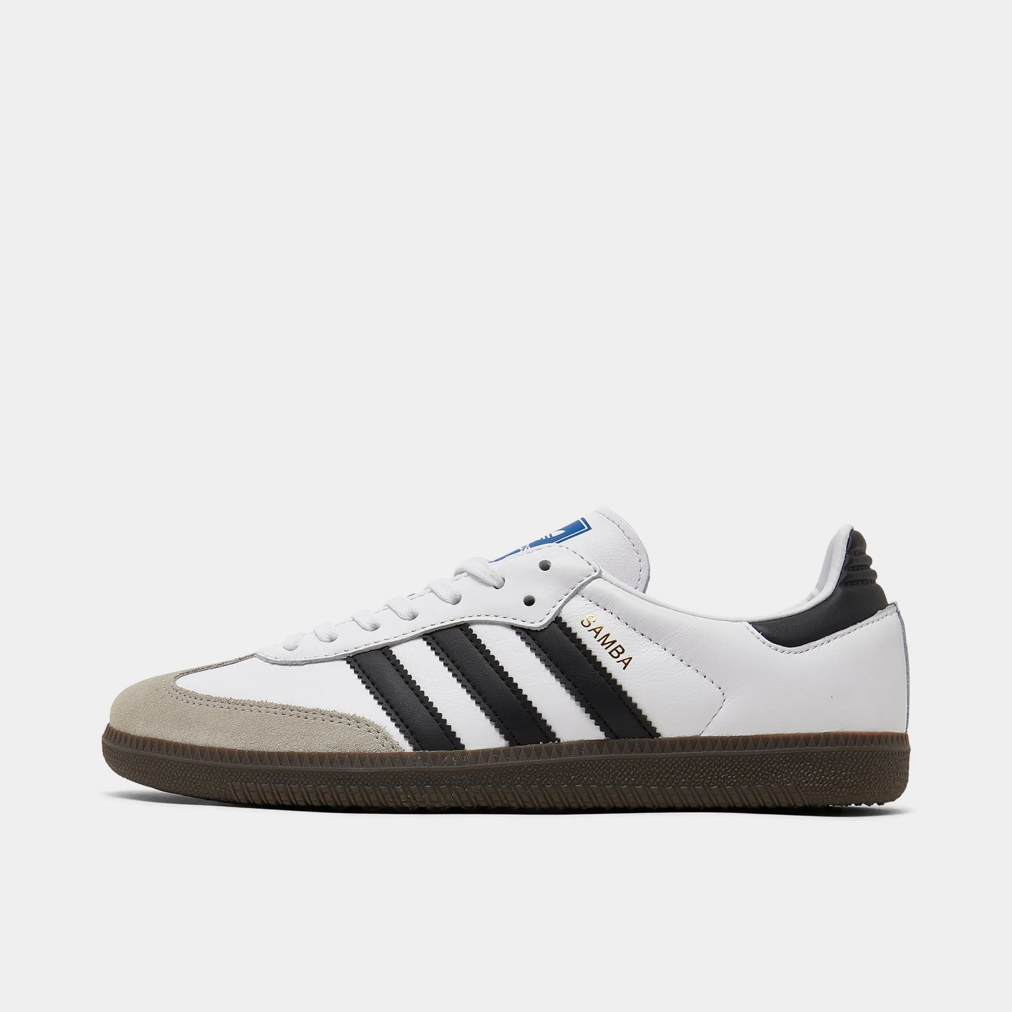 adidas Originals Juniors' Samba OG Core White / Core Black - Gum Long distance Cushioned Footbed
