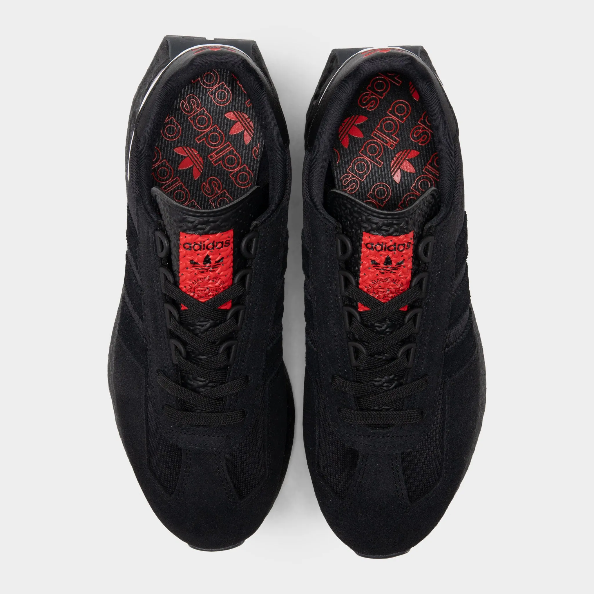Vibrant Style adidas Originals Retropy E5 Core Black / Vivid Red - Core Black