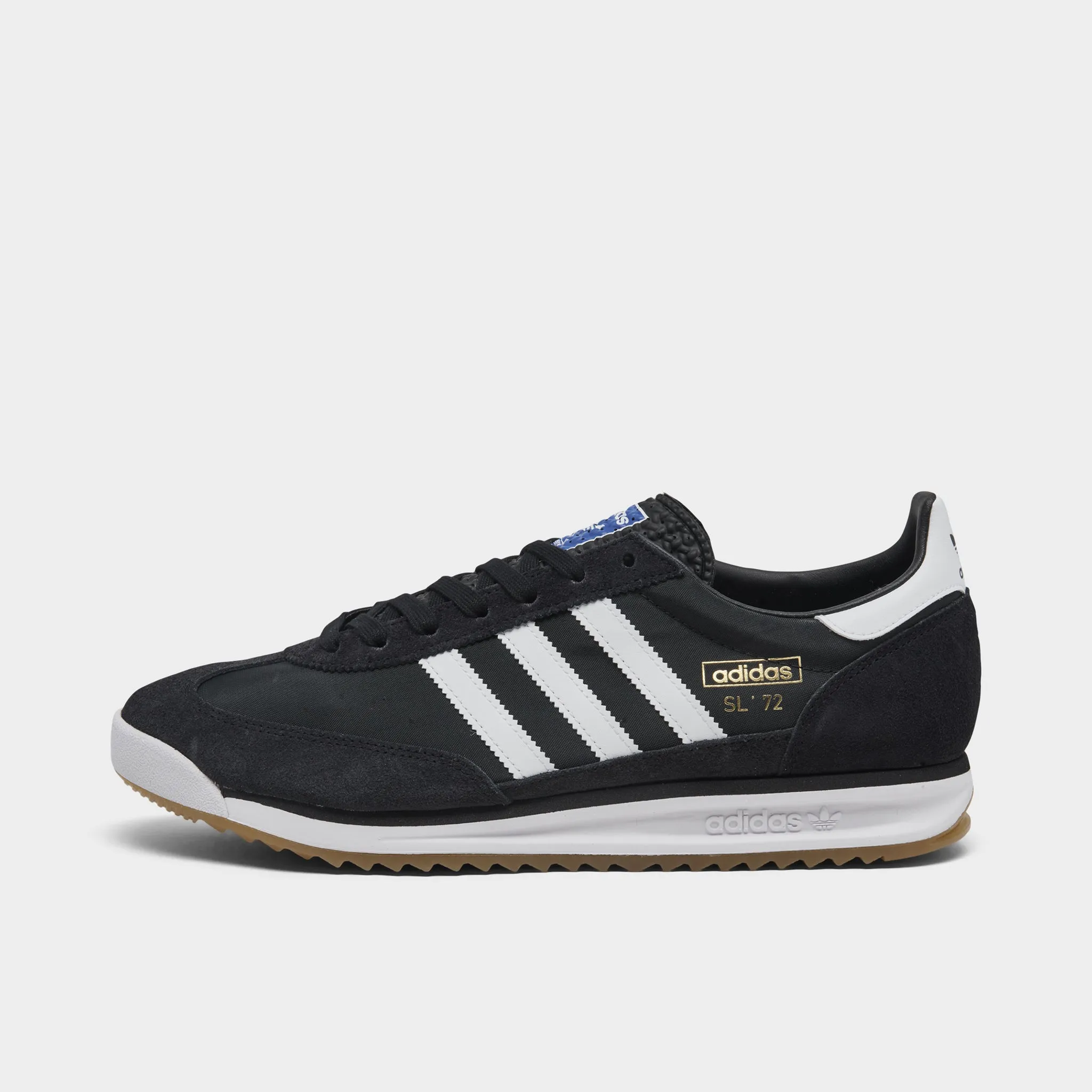 Refined Ease adidas Originals SL 72 RS Core Black / Cloud White - Blue