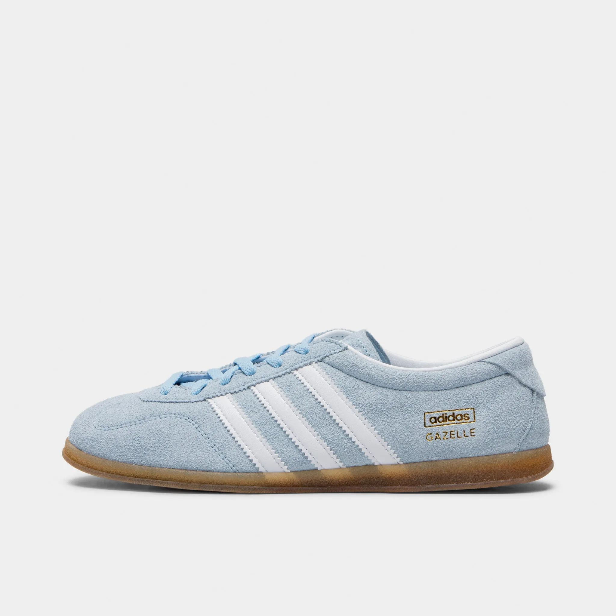 adidas Originals Women's Gazelle Lo Pro Clear Sky / White - Gum Breathable Use Multidirectional Flex