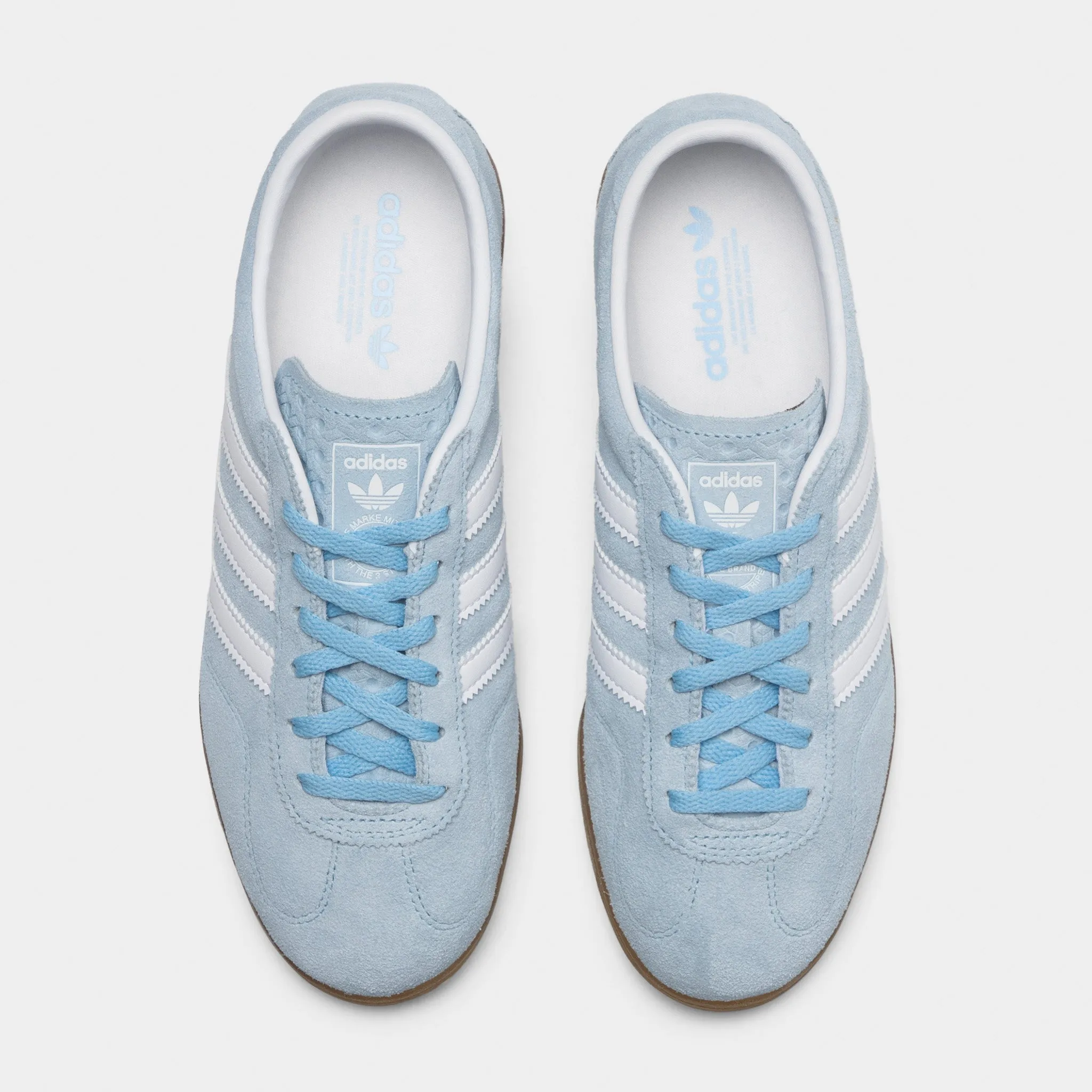 High Arch adidas Originals Women's Gazelle Lo Pro Clear Sky / White - Gum