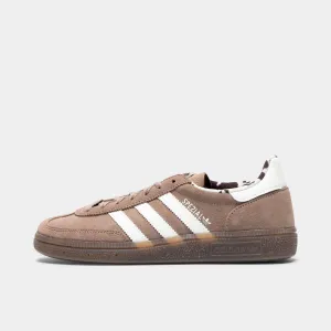 adidas Originals Women's Handball Spezial Chalky Brown / Off White - Gum Flexible Choice Synthetic Leather Panels