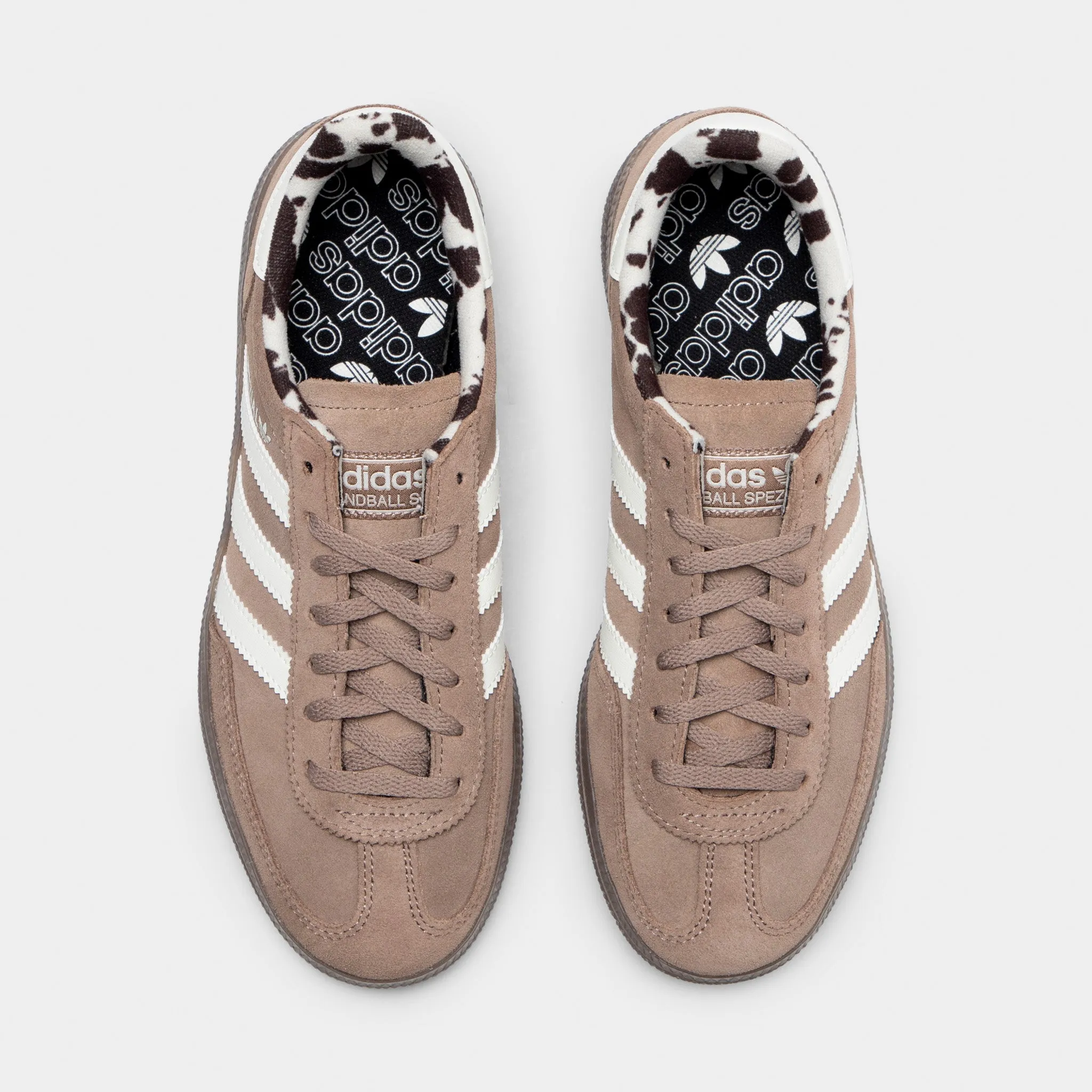 Mono Sock Fit Systems Walking Ease adidas Originals Women's Handball Spezial Chalky Brown / Off White - Gum