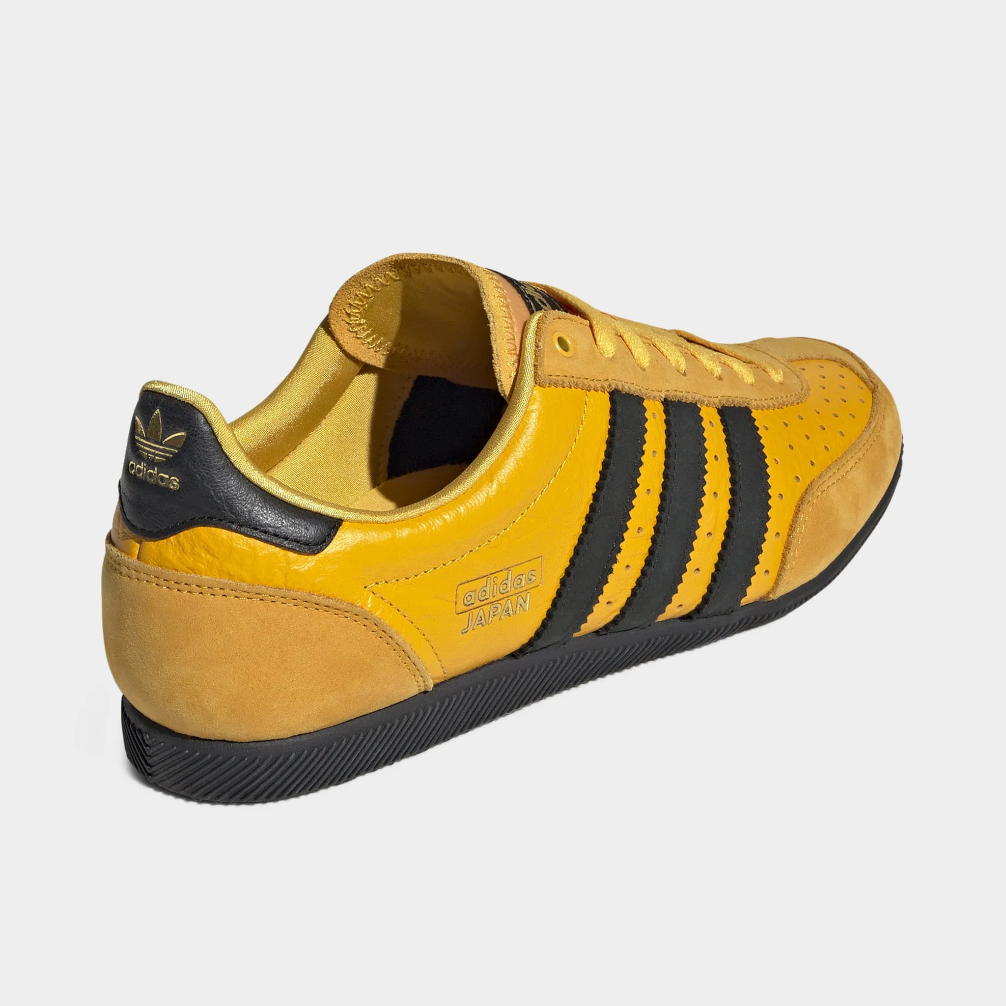 Collapsible Heel Lightweight Midsole Geometry adidas Originals Women's Japan Crew Yellow / Black - Gold