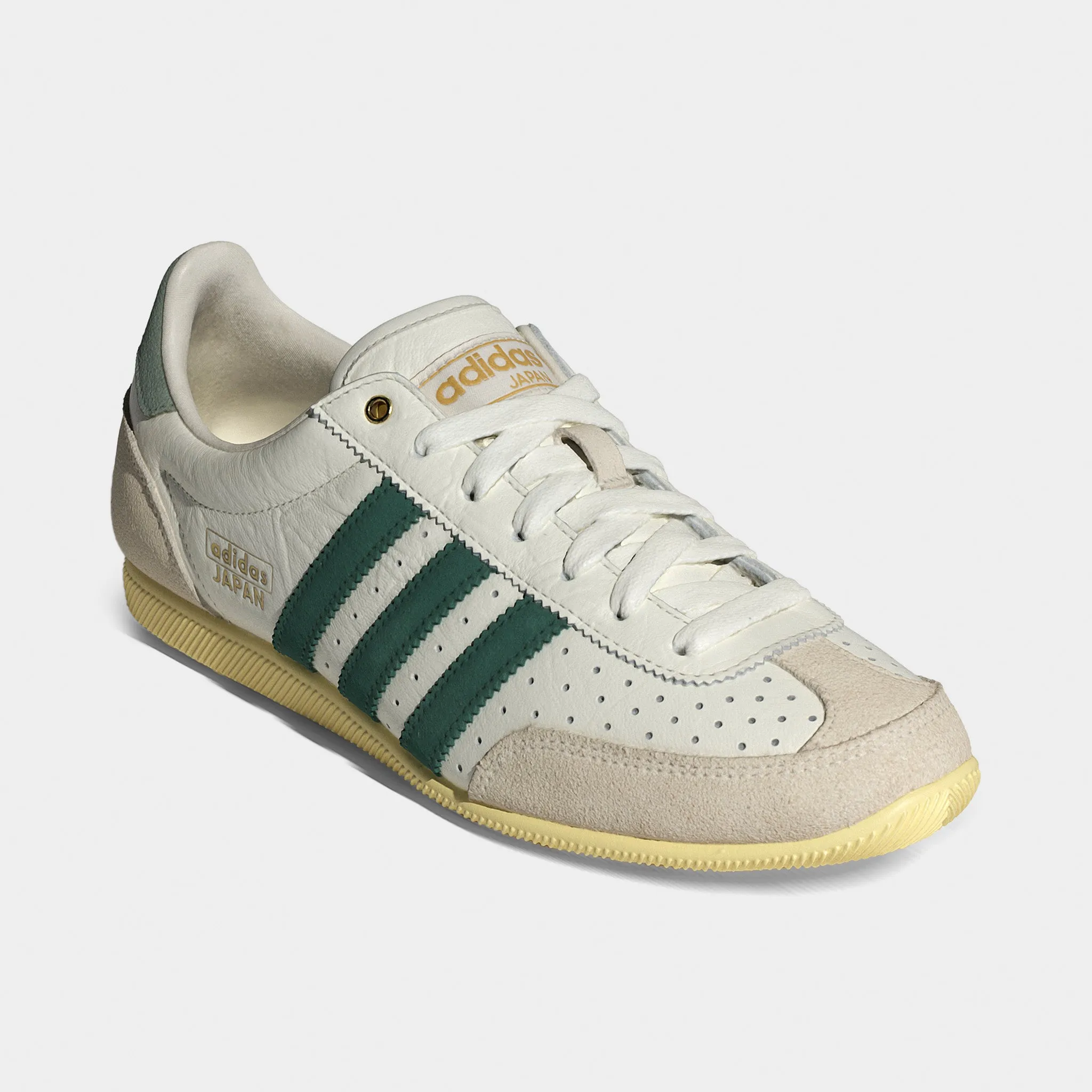 Reinforced toe box adidas Originals Women's Japan Off White / Collegiate Green - Orange Tint