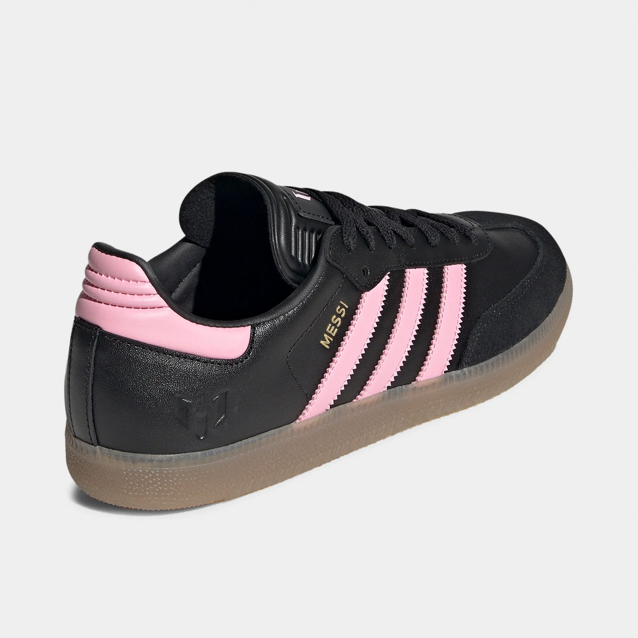 adjustable lacing system City Runner adidas Samba Messi Black / Gold