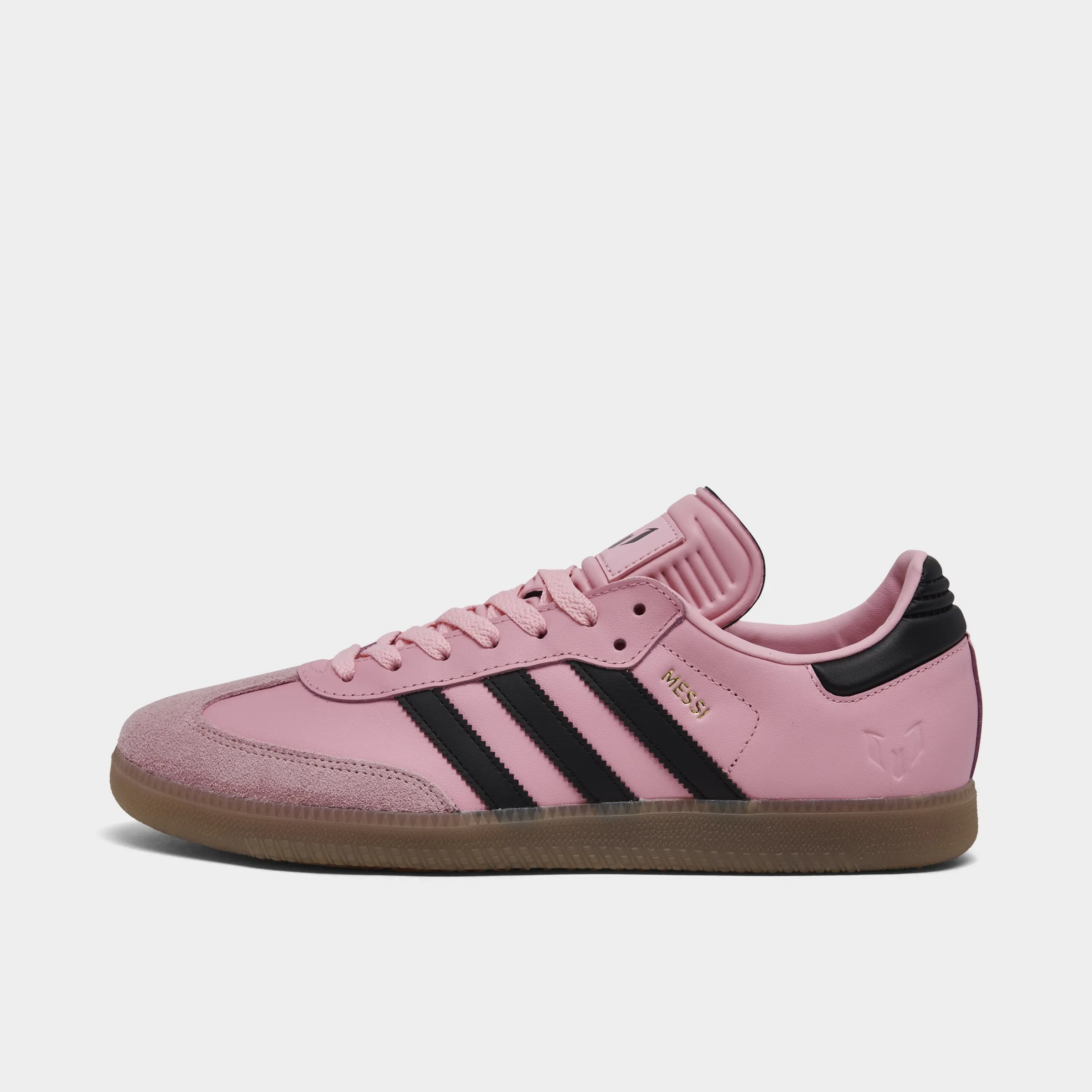 Light Movement Rolling Gait Design adidas Samba Messi Light Pink / Black