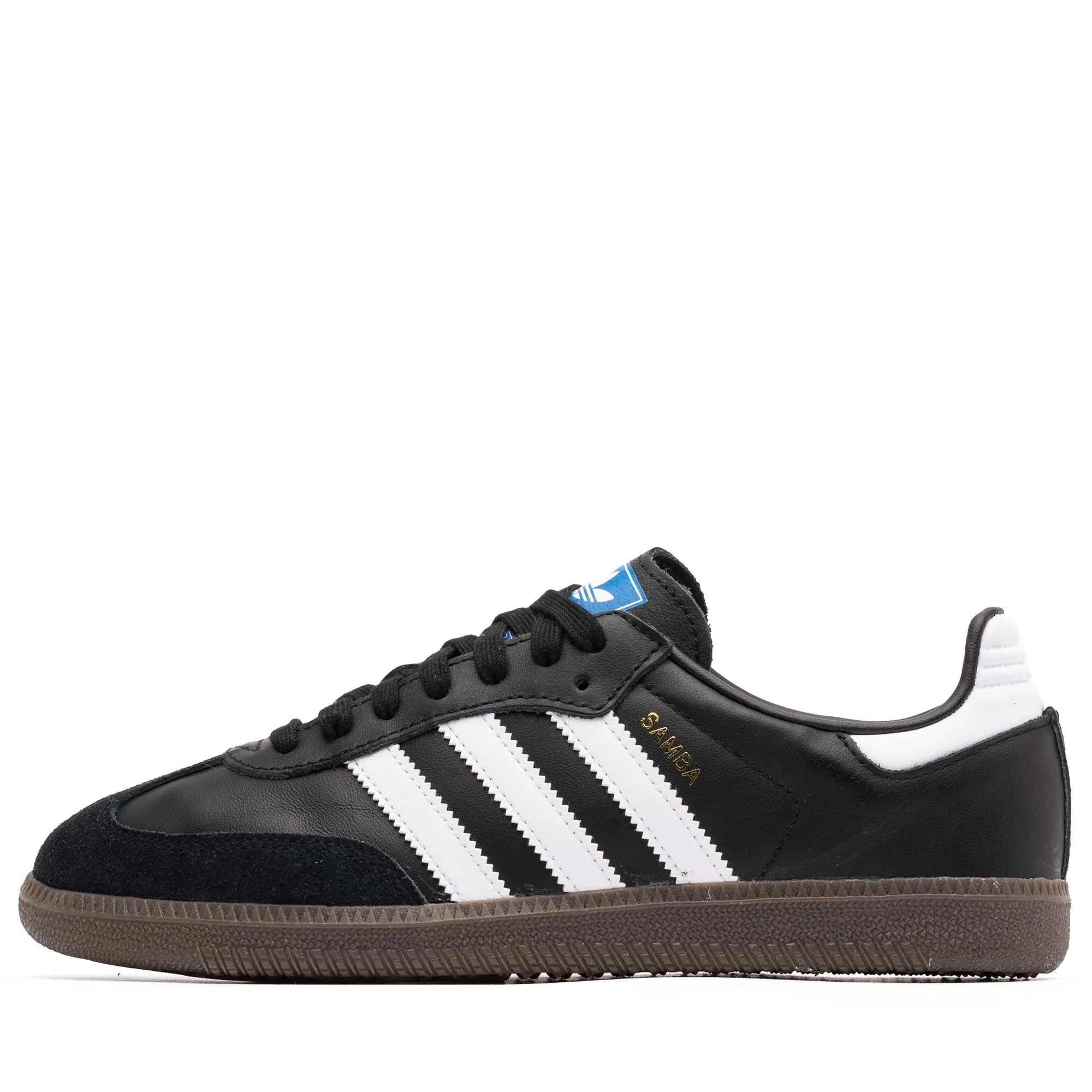 Elastic Sides Compression Molded Heel Adidas Samba OG - Core Black/Core White