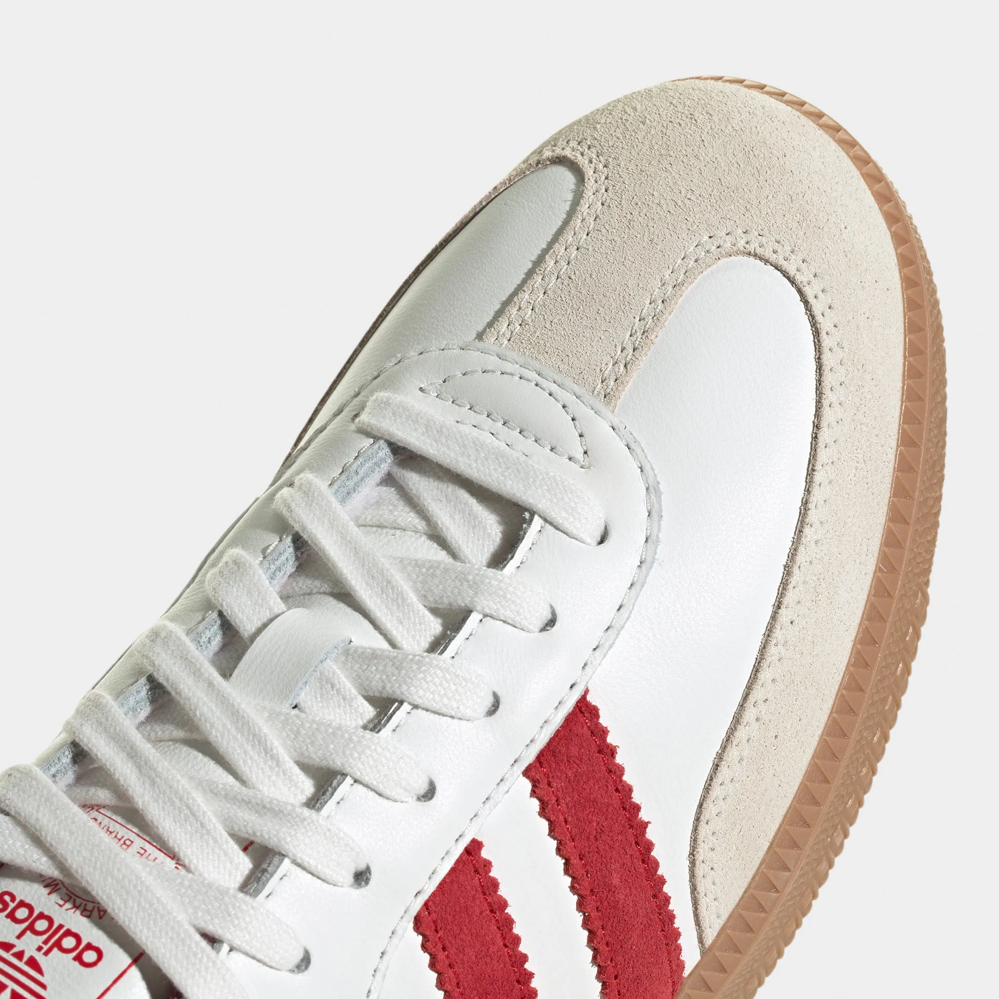 Tensile Strength Weave adidas Samba OG Off White / Better Scarlet - Shadow Red