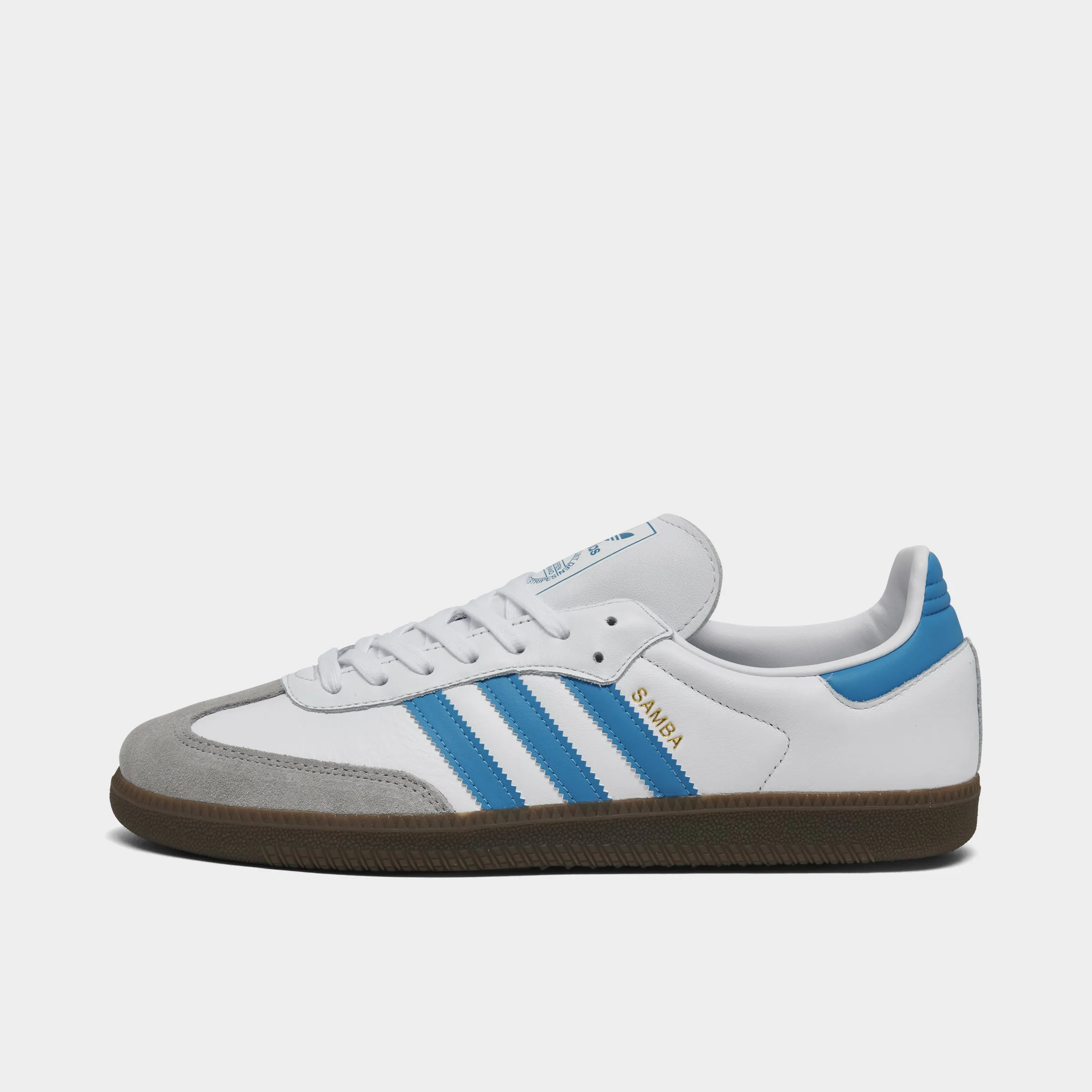 Non Slip Inner Sock adidas Samba OG White / Blue - Gum
