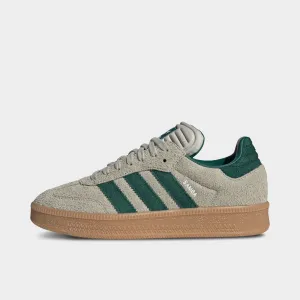 adidas Samba XLG Putty Grey / Collegiate Green - Gum Support Cushion Tennis