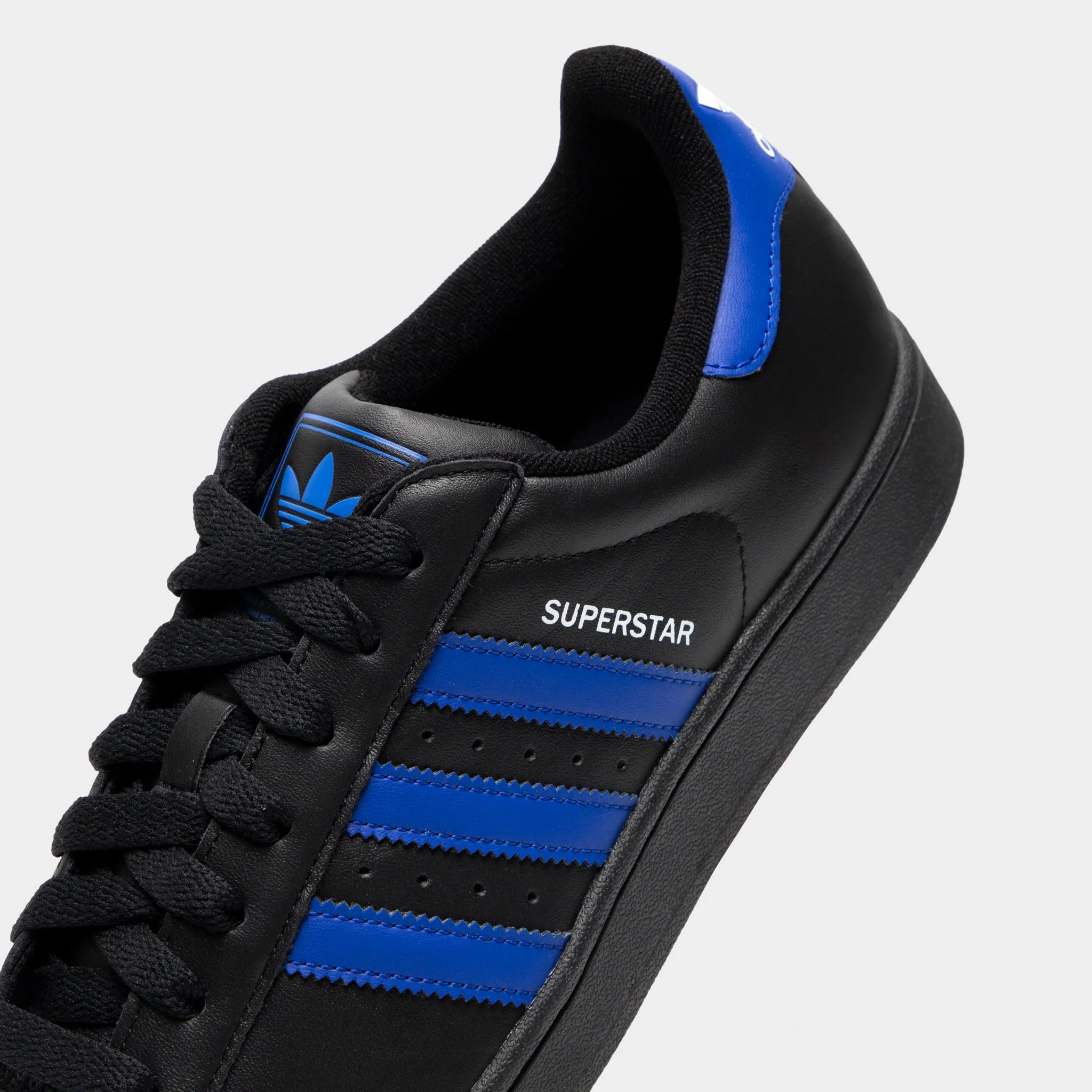 adidas Superstar II Black / Blue - White Daily Walking