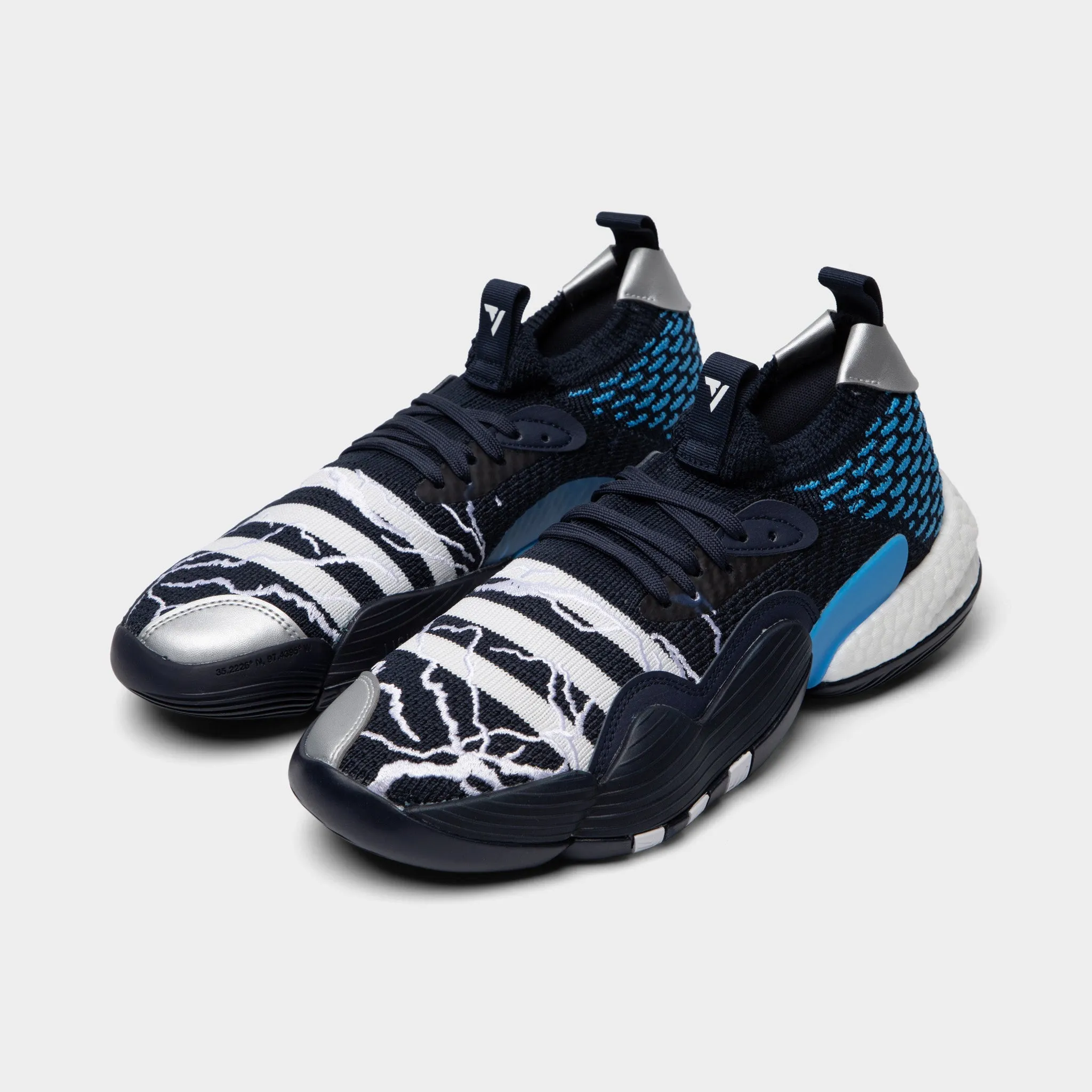 Fast Outing Slip On Construction adidas Trae Young 2 Legend Ink / Cloud Ink - Pulse Blue