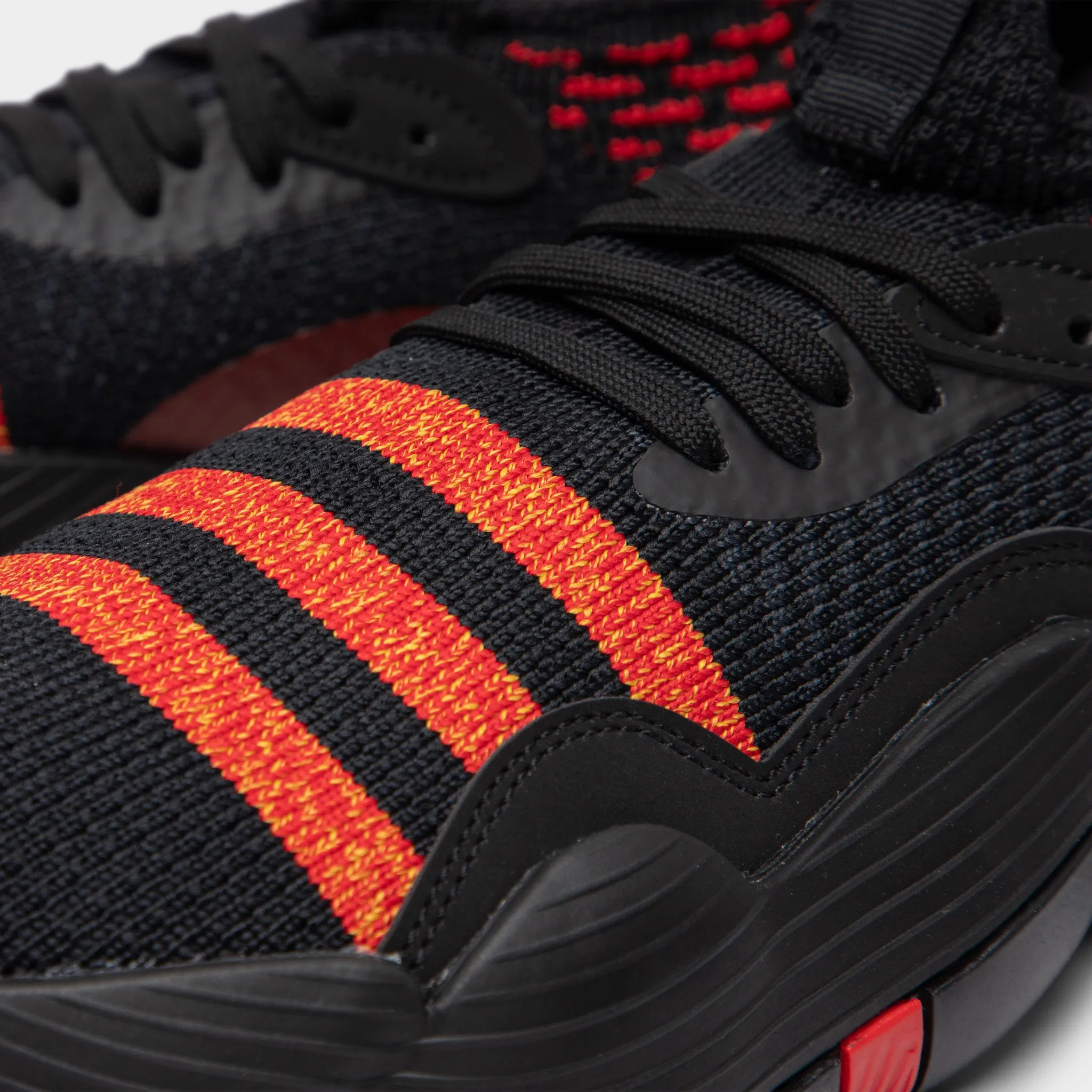 adidas Trae Young 2.0 Core Black / Better Scarlet - Bold Gold Heat Retention