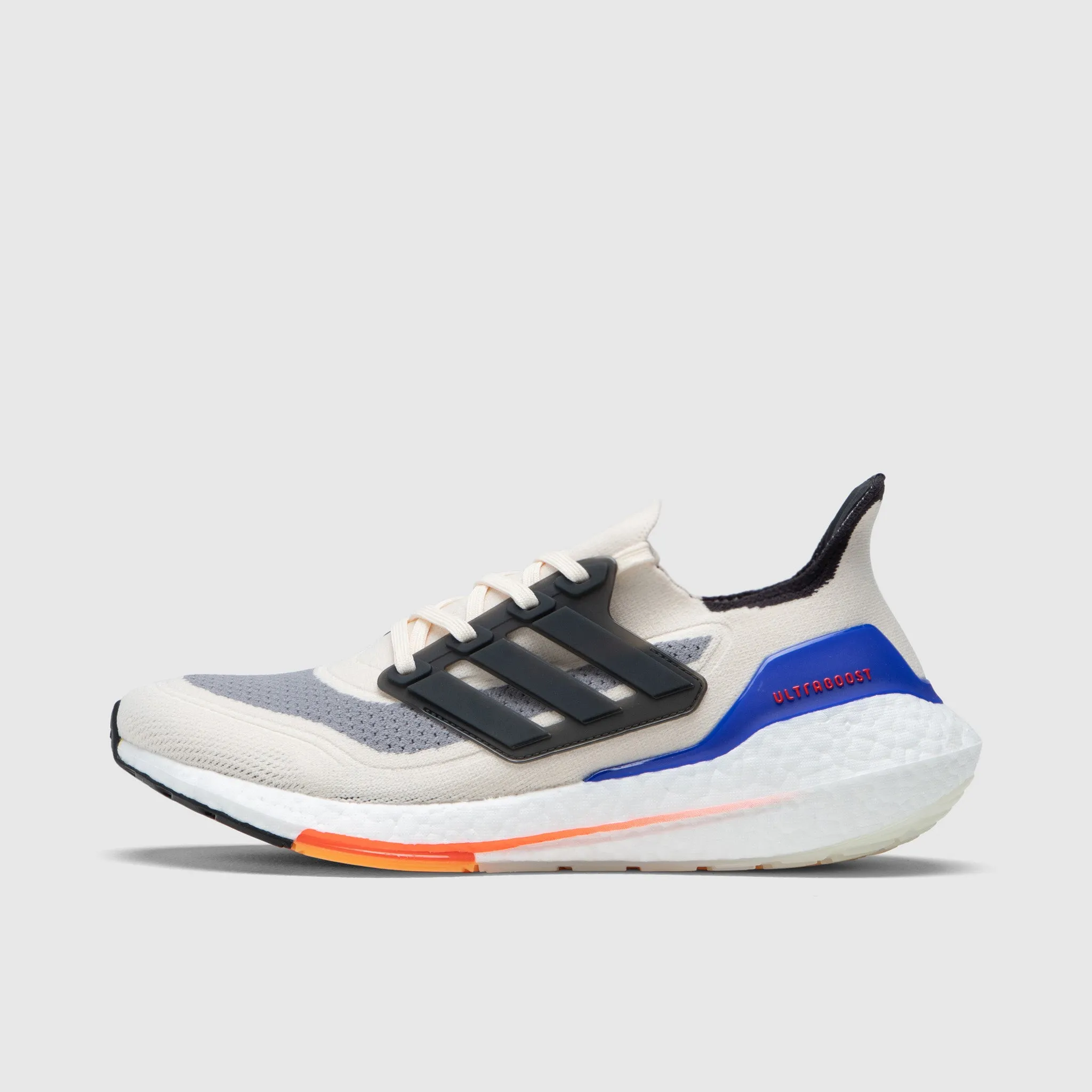 Support Core adidas Ultraboost 21 White / Carbon - Solar Red