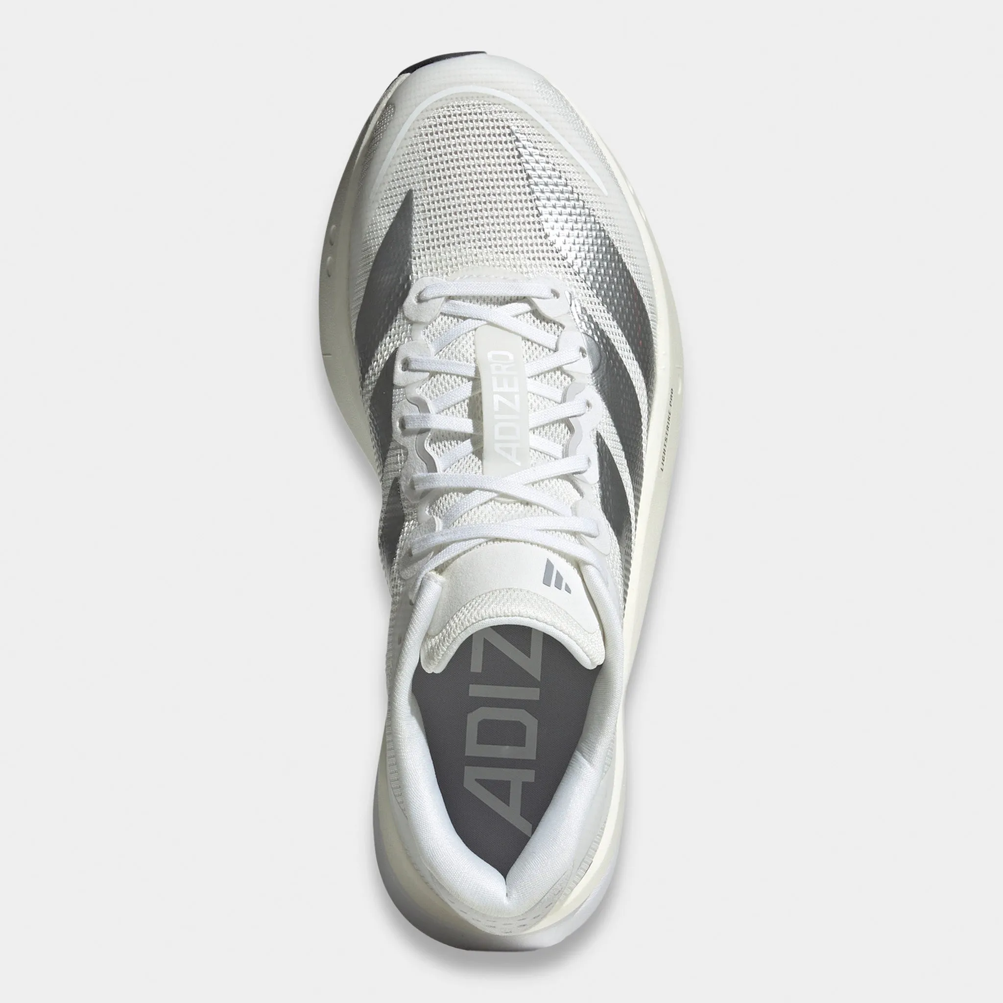 adidas Women's Adizero Boston 13 White / Matte Silver - Dash Grey Versatile Footwear Street Inspired