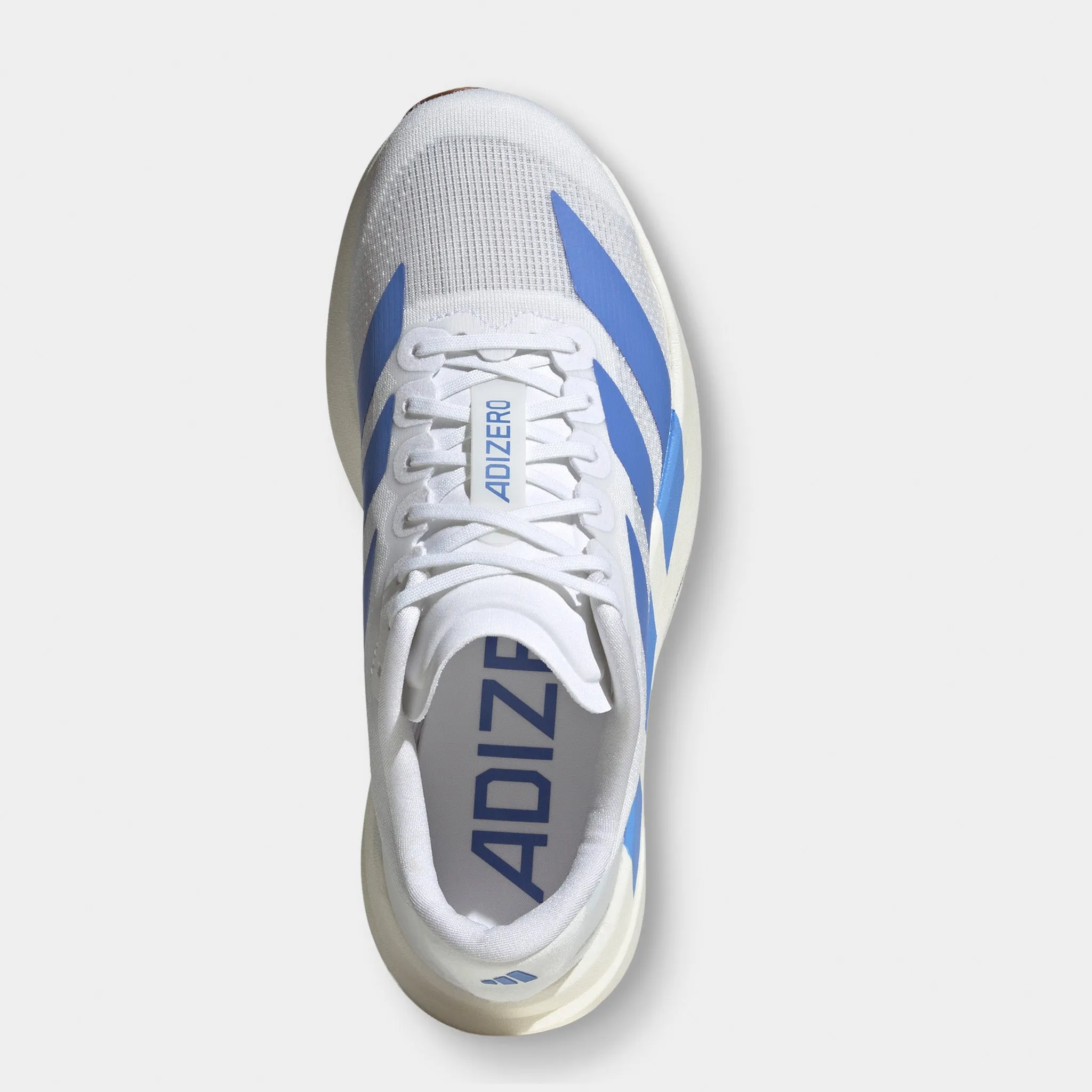 Upgraded look adidas Women's Adizero EVO SL White / Blue Fusion - Off White