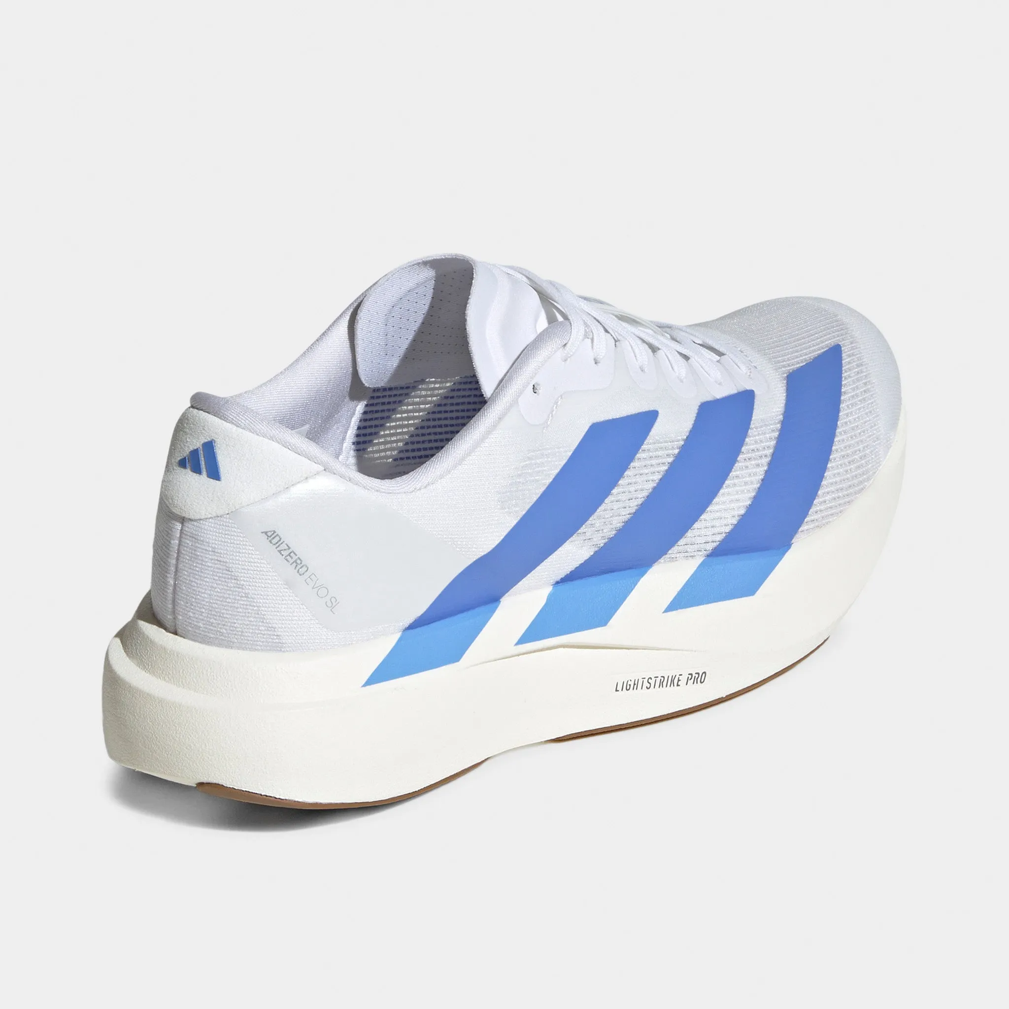 Training Sessions synthetic leather adidas Women's Adizero EVO SL White / Blue Fusion - Off White