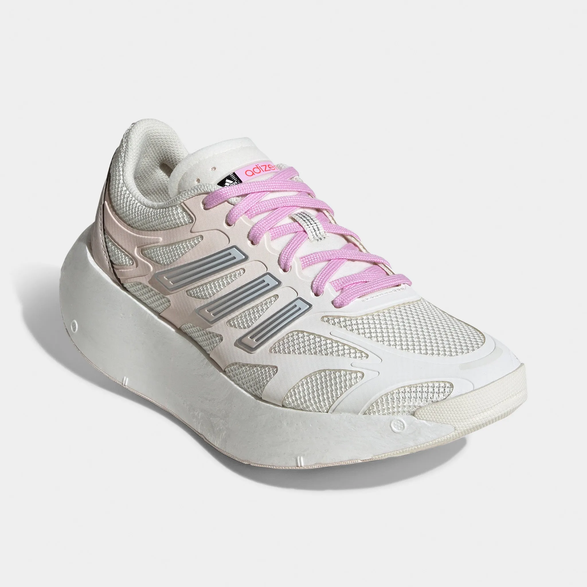 adidas Women's Aruku White / Light Pink All   Purpose zipper