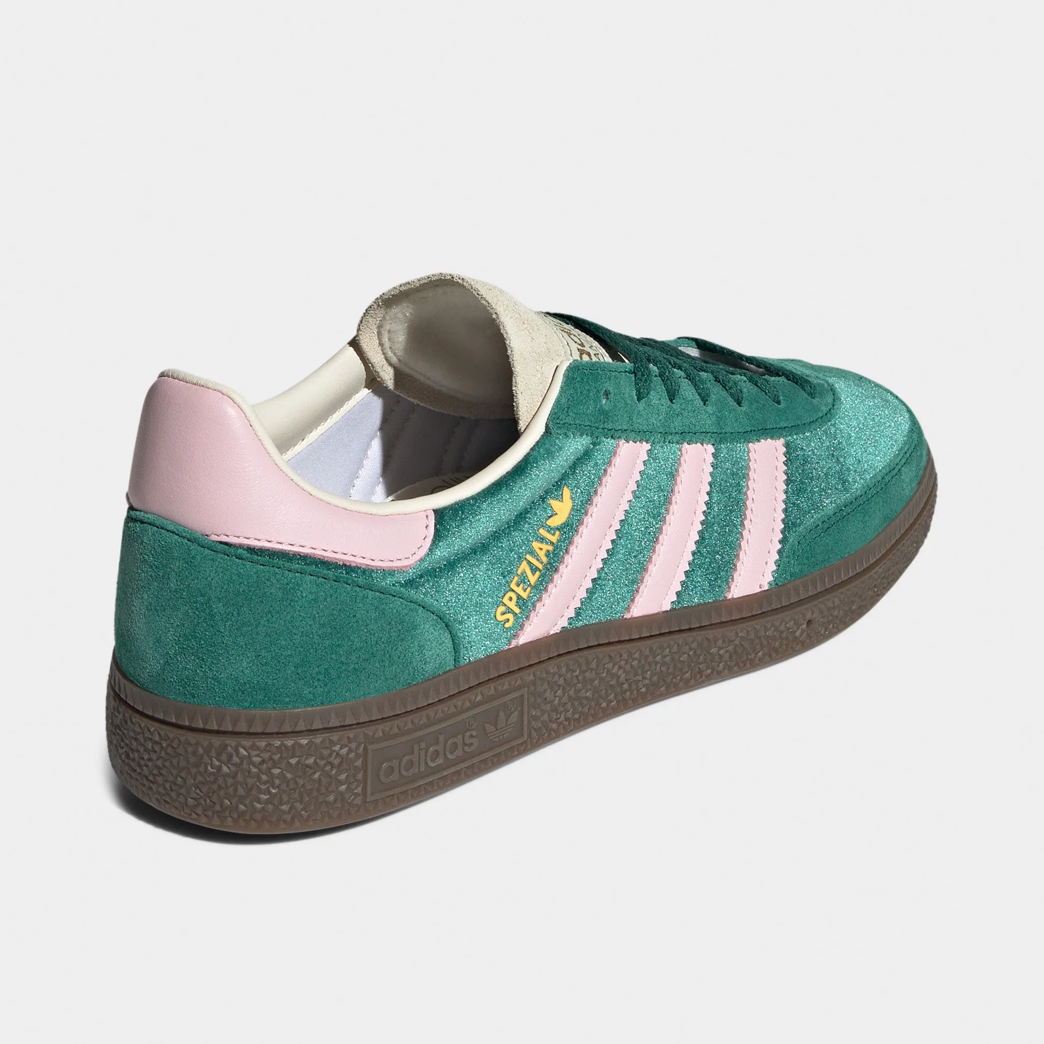 Outdoor Walks adidas Women's Handball Spezial Collegiate Green / Clear Pink - Cream White