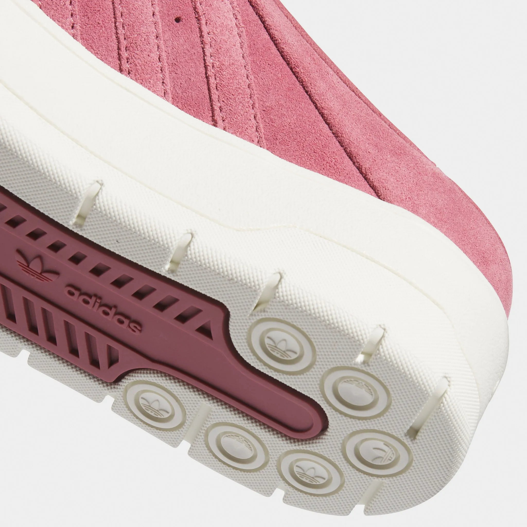 adidas Women's Rivalry Mule Red / Red - White Low Profile Collar Padding
