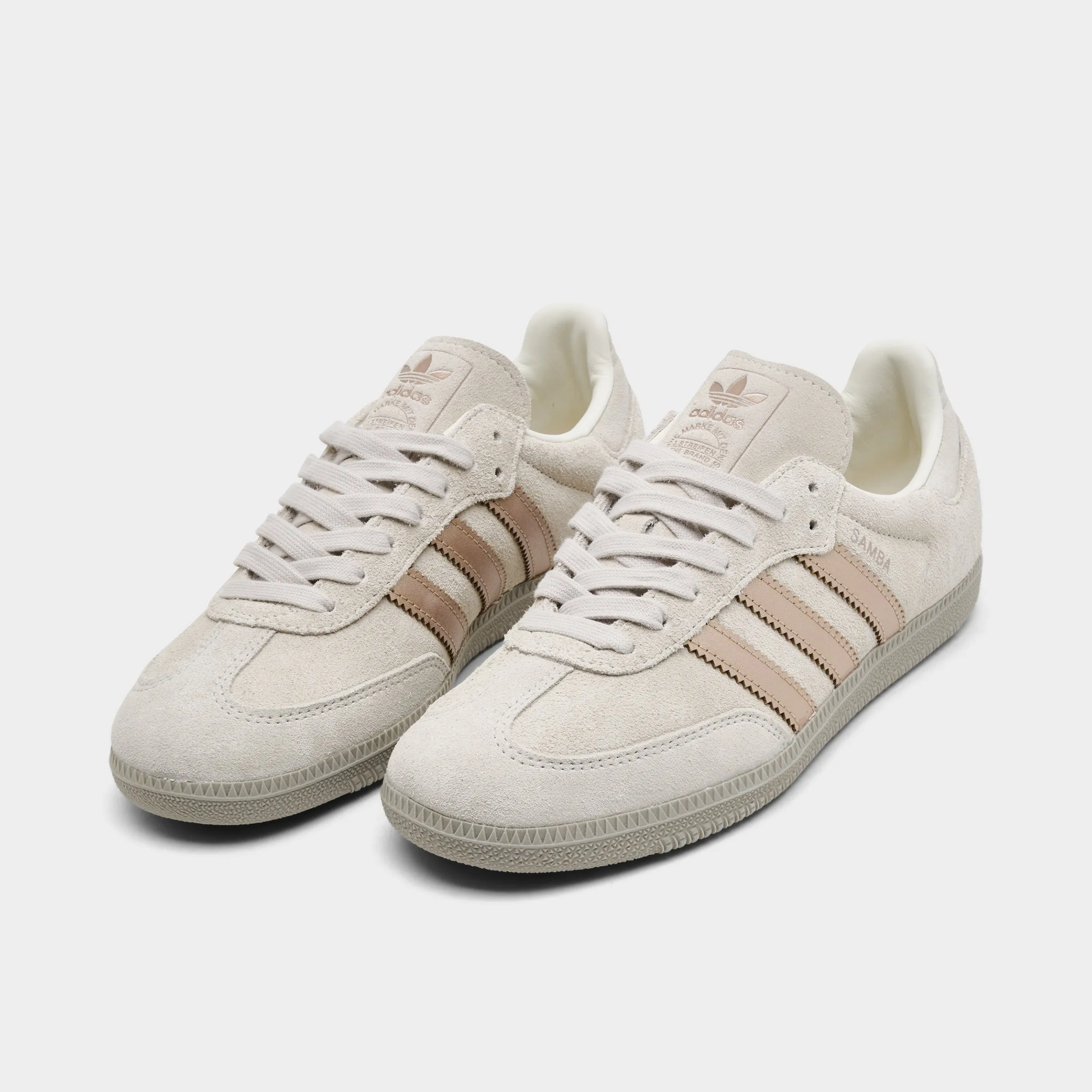 adidas Women's Samba OG Off White / Copper Metallic - Putty Beige Cloud Comfort
