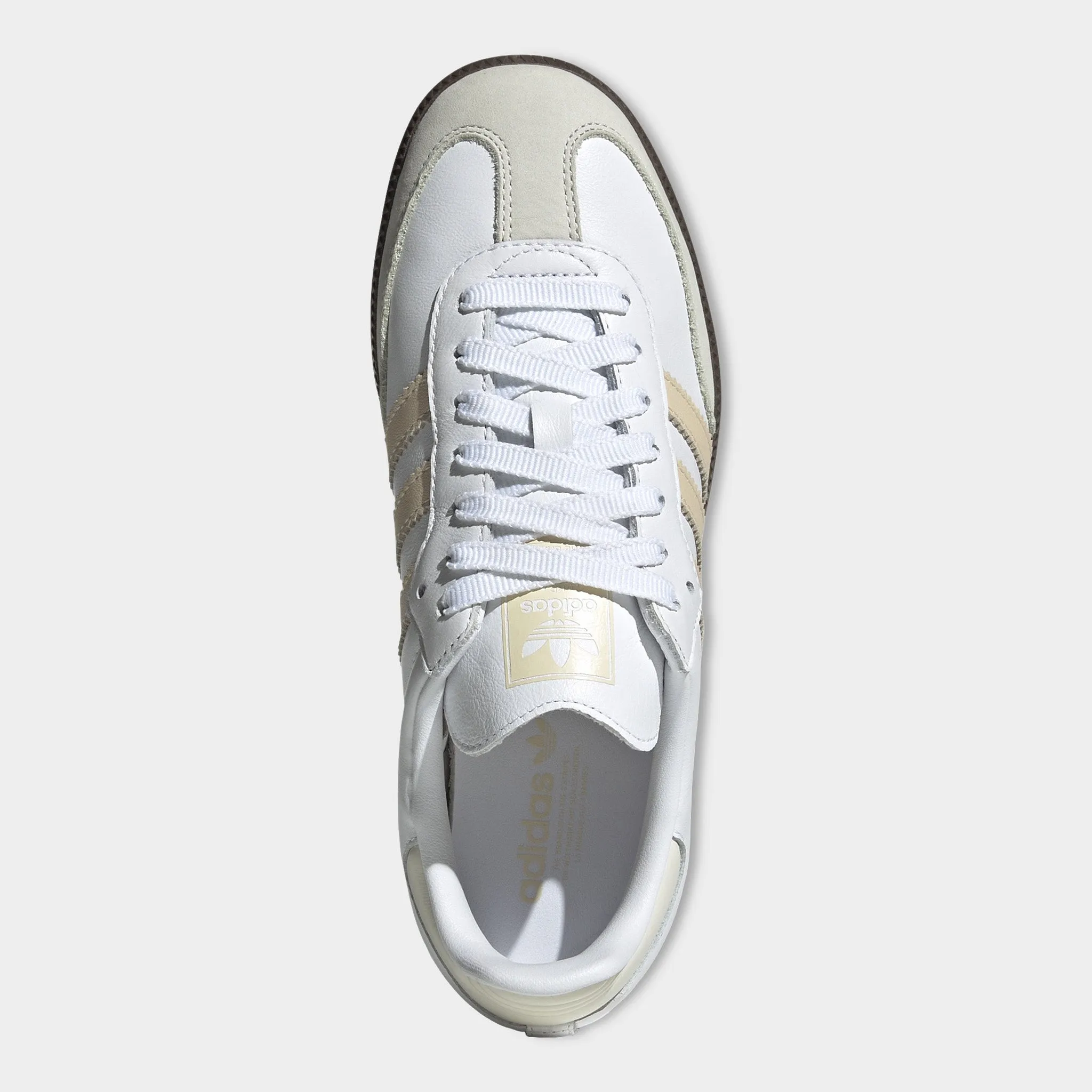 MoldedMidsole Breath Option adidas Women's Samba OG White / Sandstorm - White