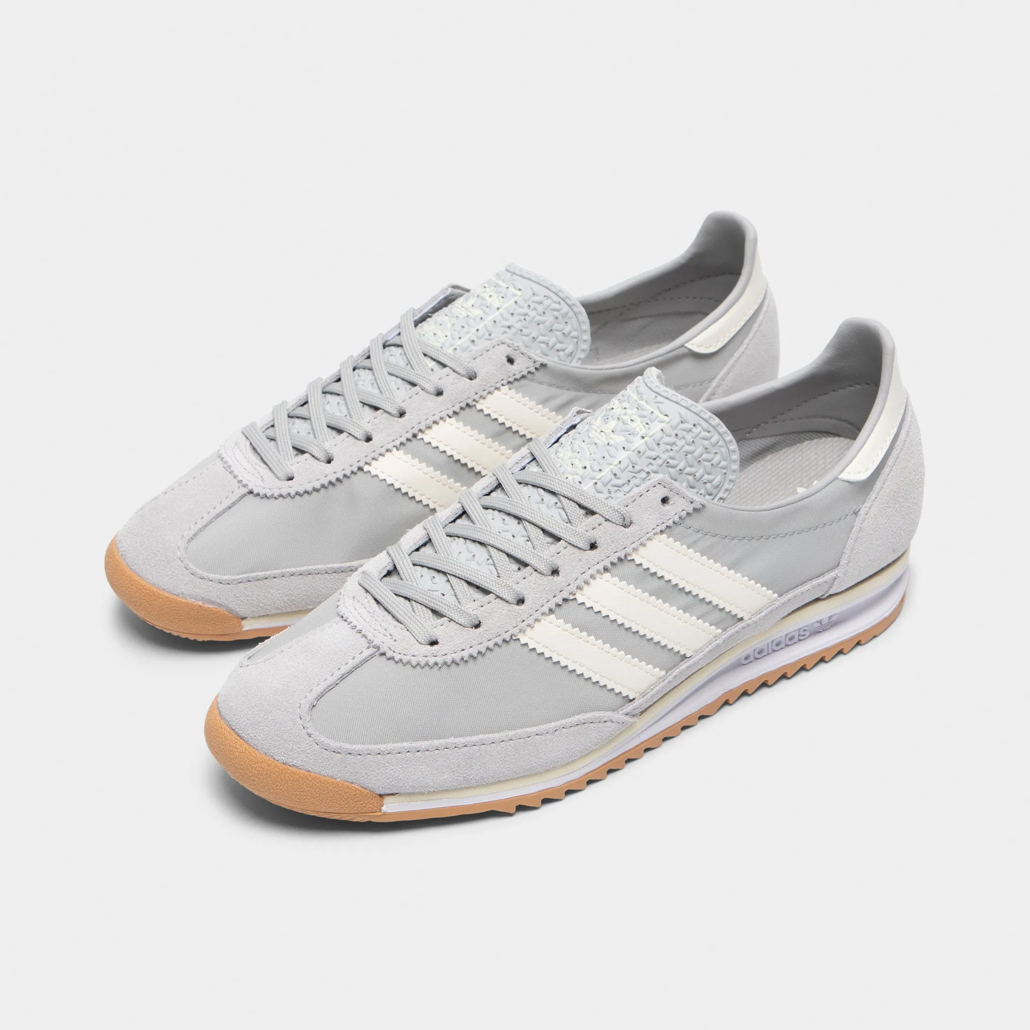 adidas Women's SL 72 OG Grey / Off White - White Plush Sole