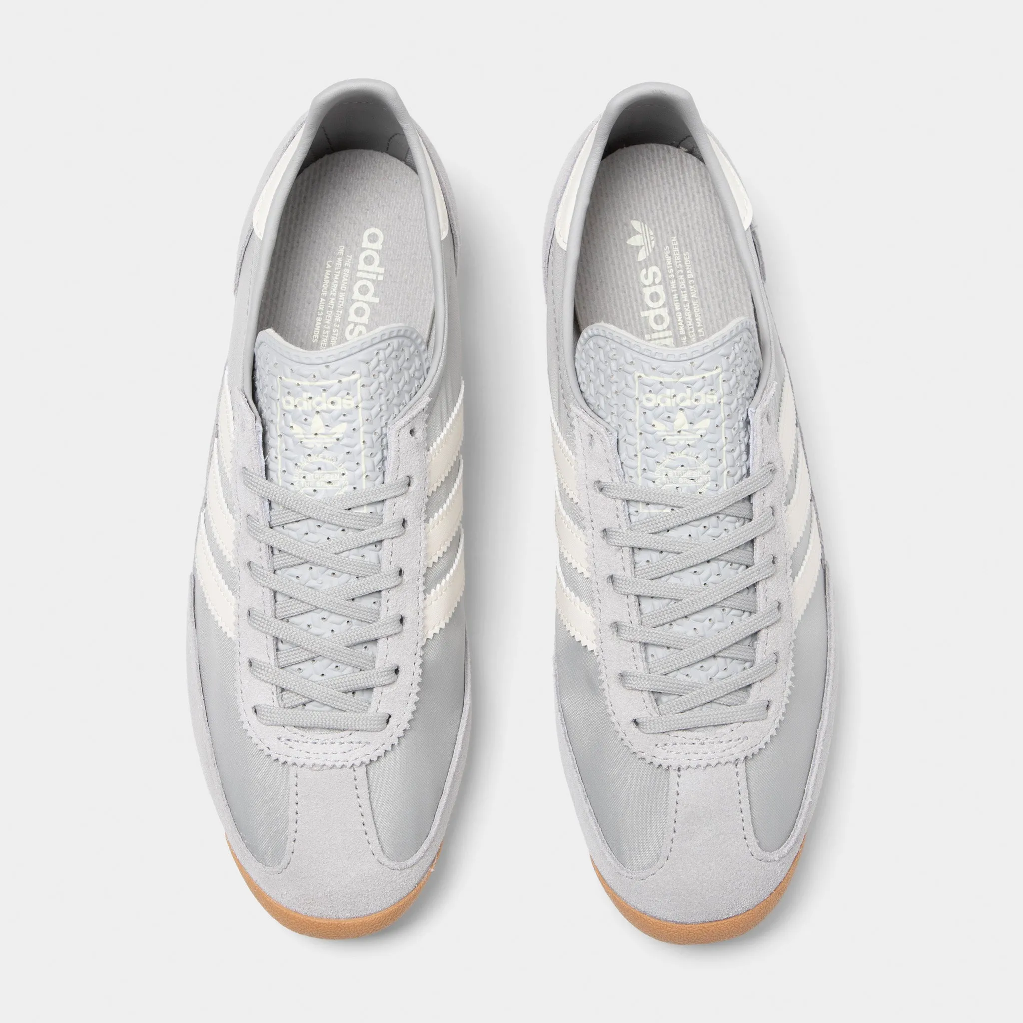 Minimalist Layered Design Road Style adidas Women's SL 72 OG Grey / Off White - White