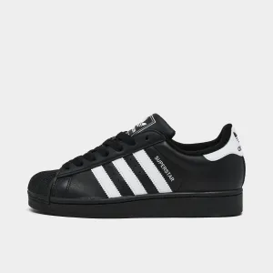 adidas Women's Superstar II Core Black / Footwear White Fit To Move Arch Support System