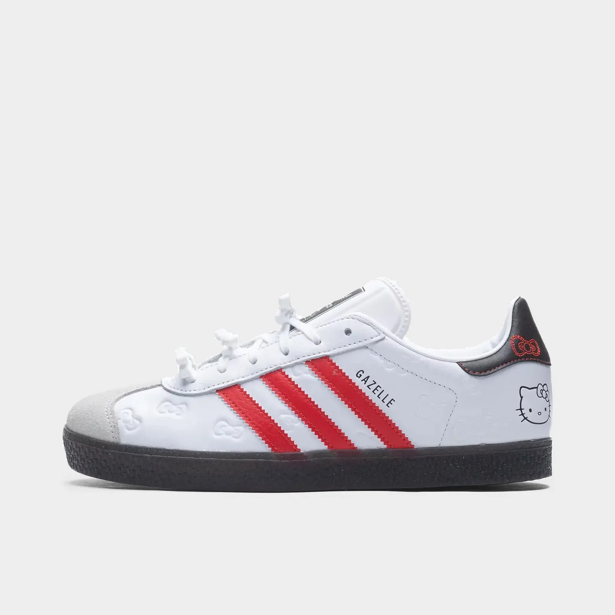 adidas x Hello Kitty Juniors' Gazelle White / Red Fashion Style