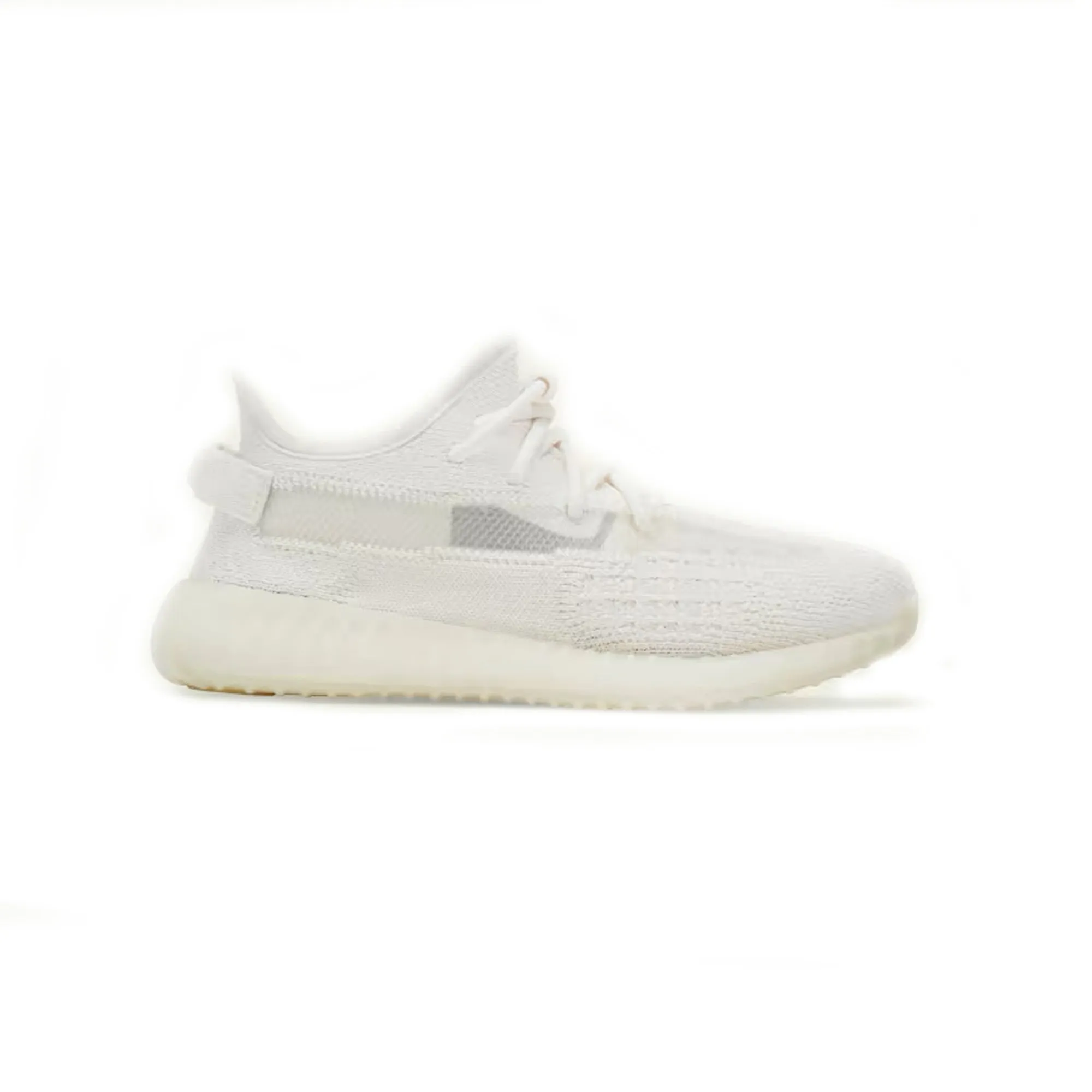 Adidas Yeezy Boost 350 V2 'Bone' Kids (2024) running in a savannah area shoes lightweight upper shoes