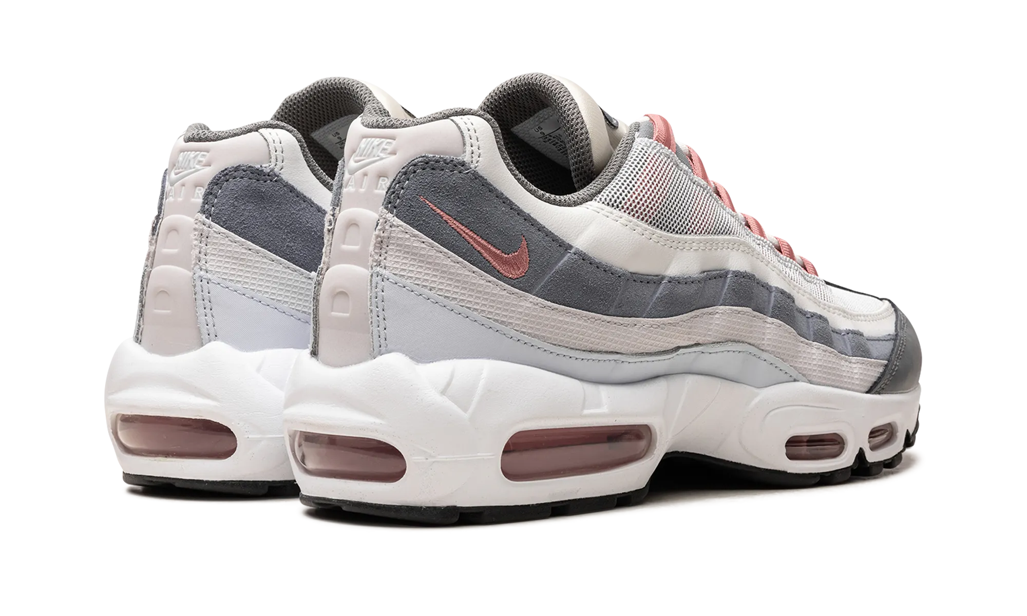 water - resistant running shoes stain - resistant running wear Air Max 95 "Vast Grey Red Stardust"