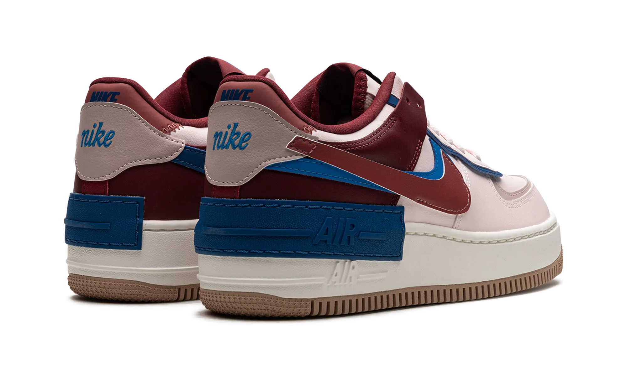 AIR FORCE 1 SHADO WMNS "Soft Pink" Comfortable Collar