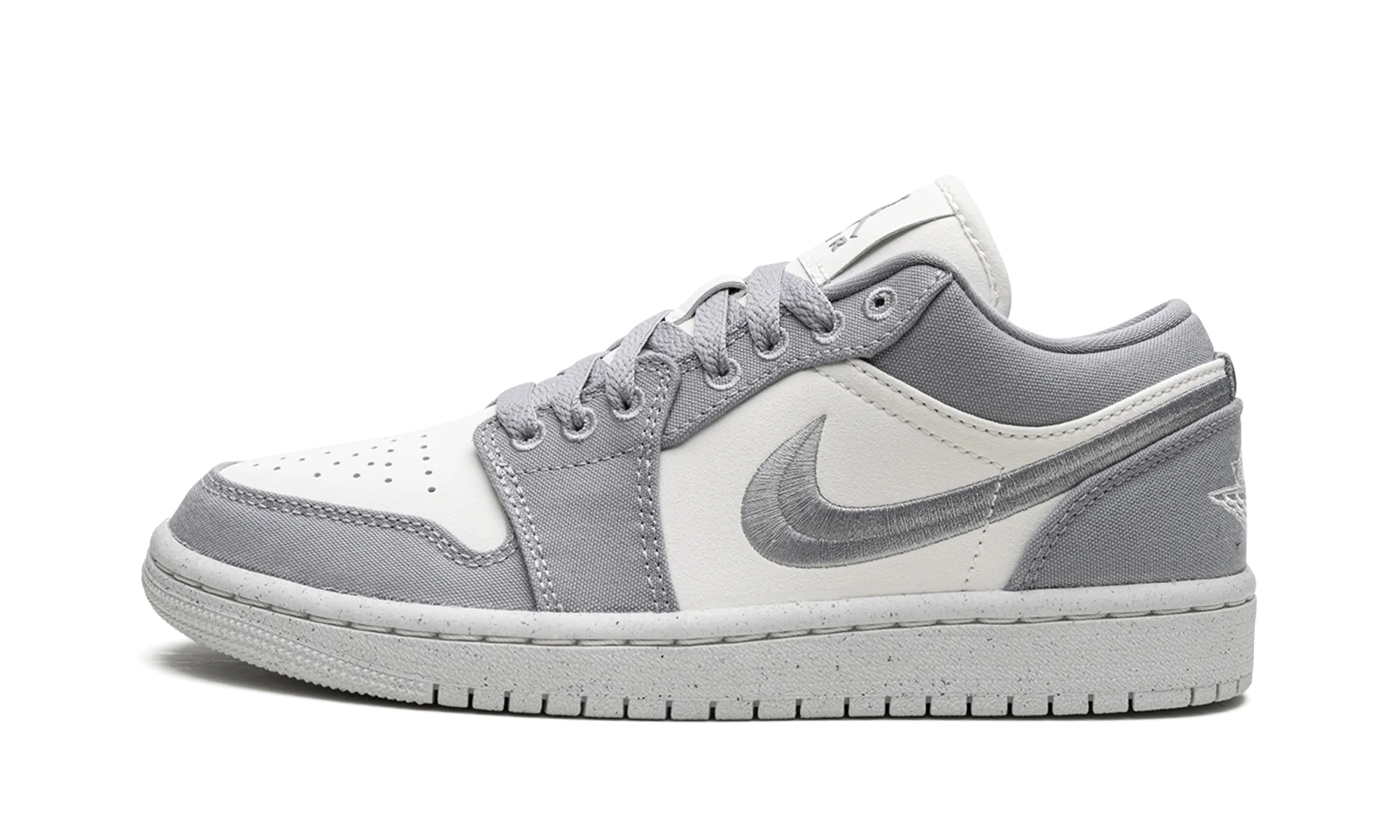 AIR JORDAN 1 LO SE WMNS "Light Steel Grey" rubber