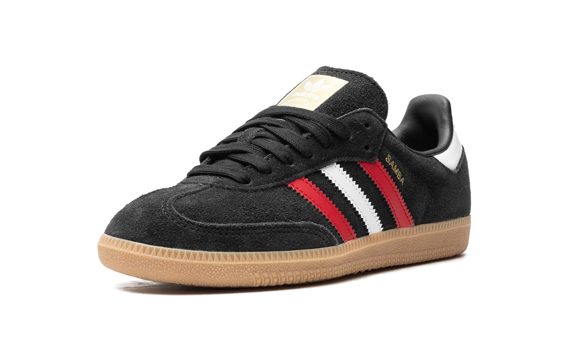 Samba OG "core black/better scarlet/GUM 3" Breath Tech Versatile
