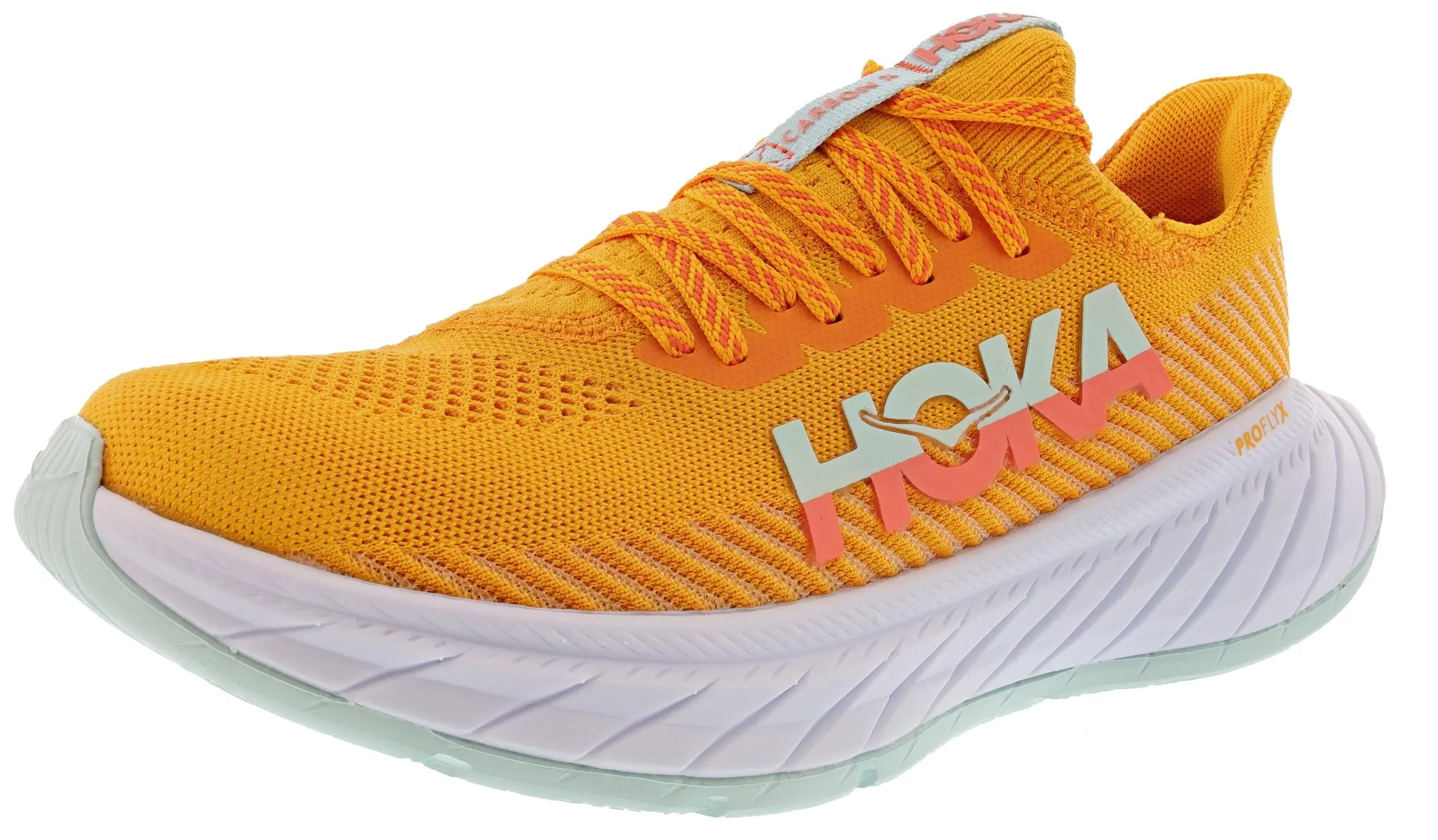 casual runners racing footwear Hoka Women's Carbon X 3 Performance Running Shoes