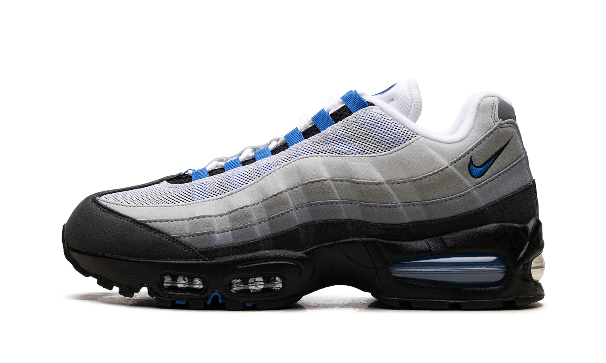 running in forests well - balanced Air Max 95 OG "Blue Spark"