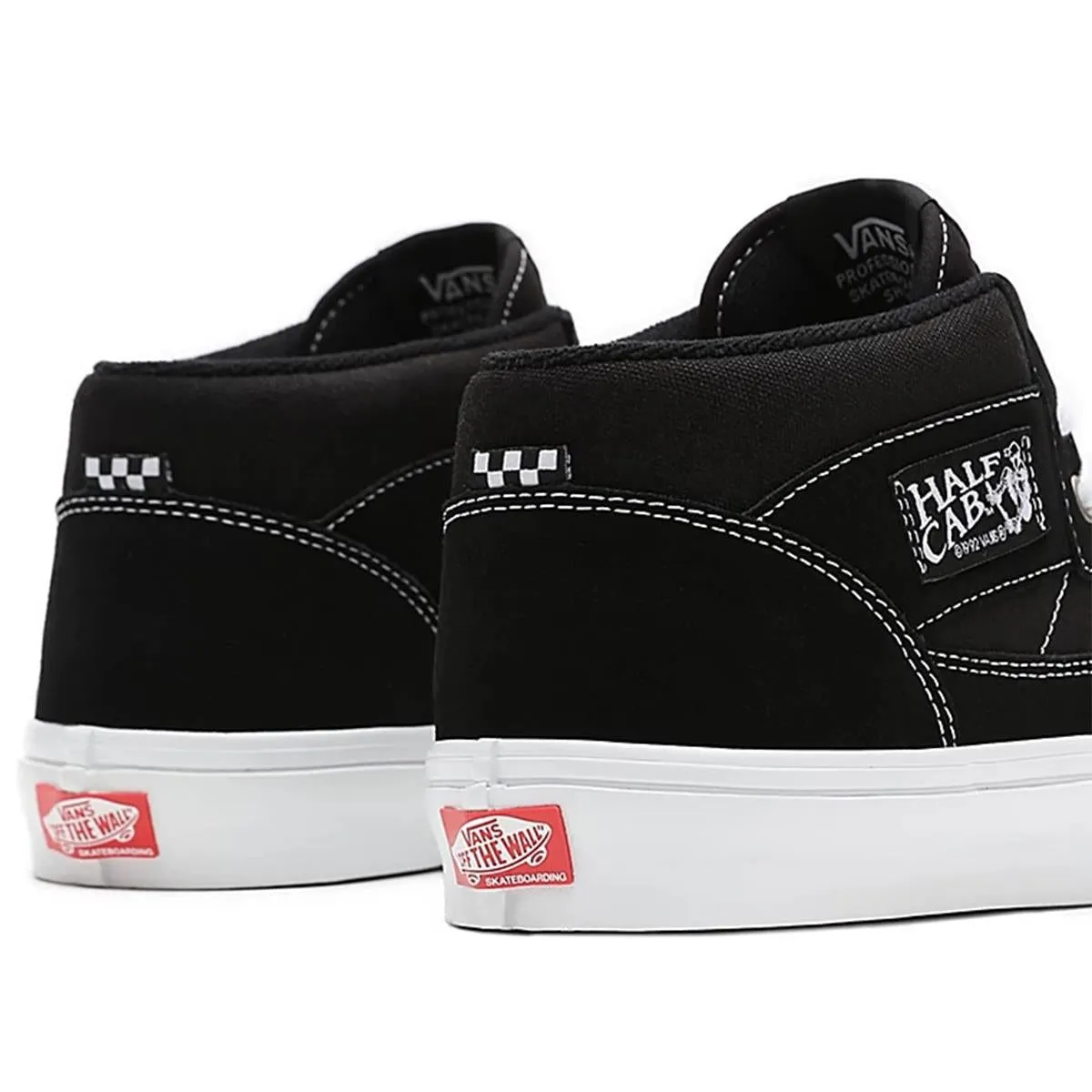 Vans Skate Half Cab - Black/White Freestyle Ride