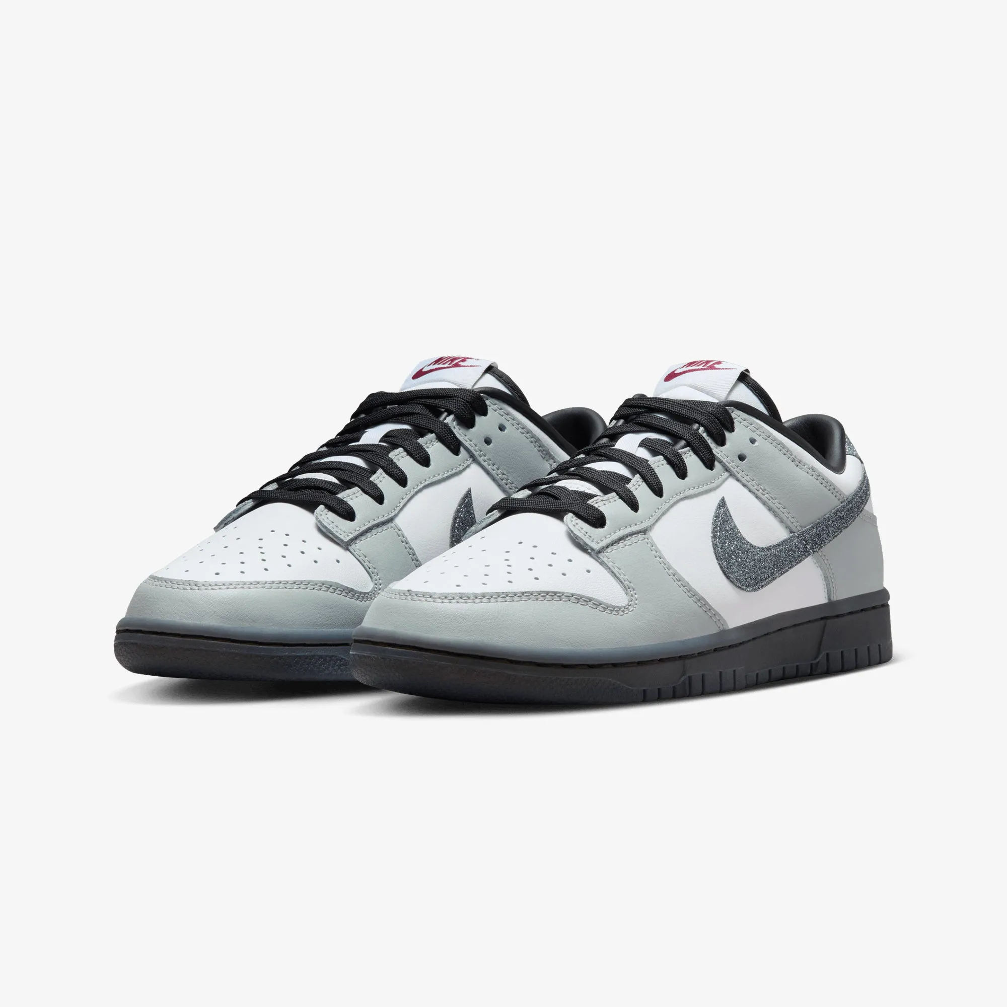 Fresh stability NIKE | DUNK LOW LX { WHITE/MULTI-COLOR-WHITE-LT SMOKE GREY
