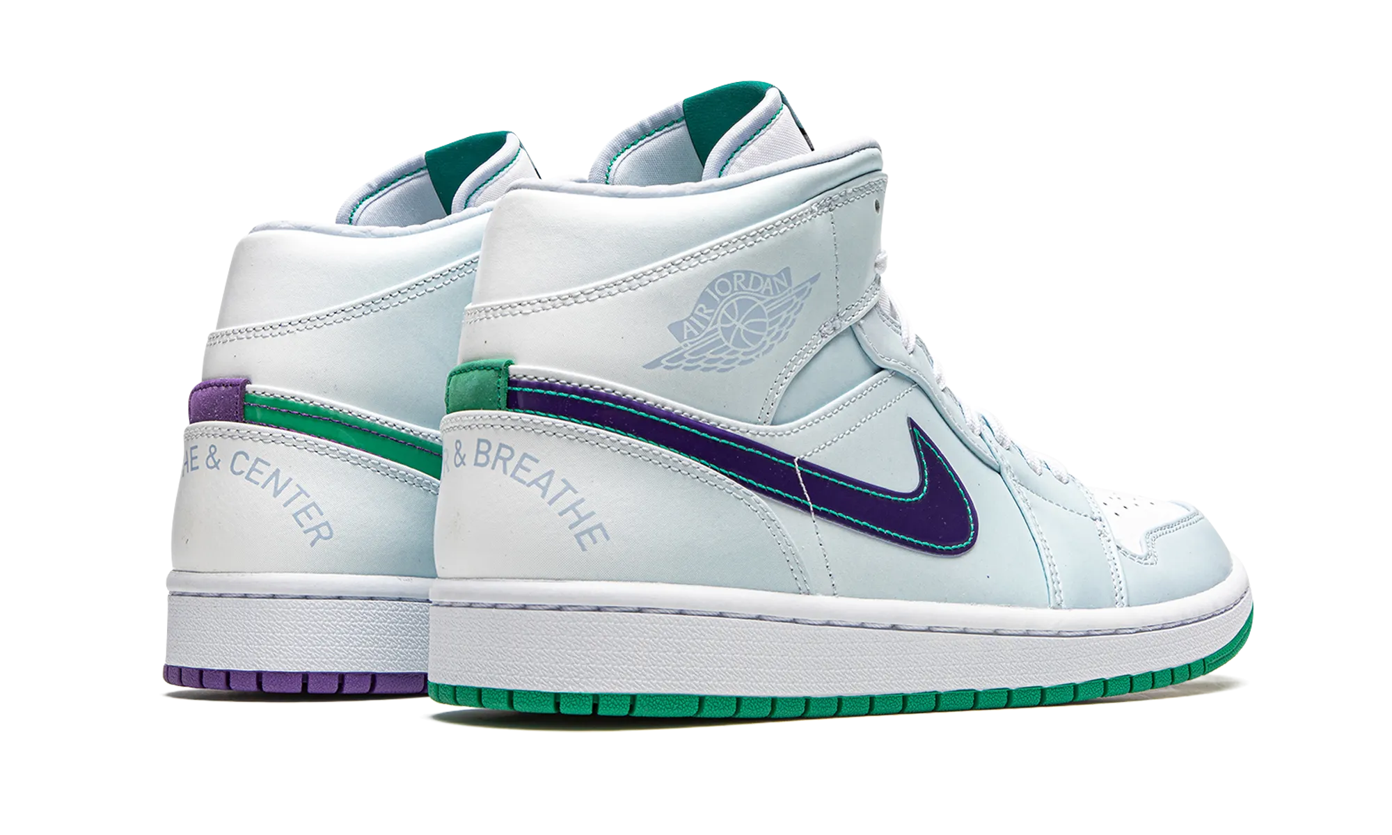 Air Jordan 1 Mid "Nike Hoops - Luka Doncic" Aerobic Flex Sole High impact