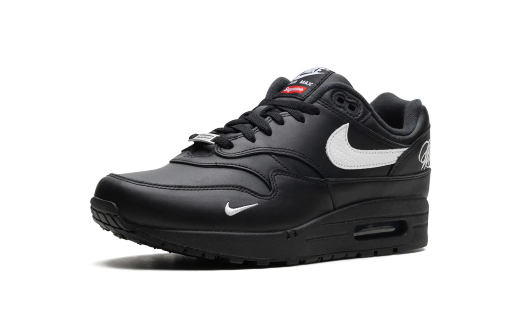Unrivaled performance Air Max 1 '87 SP "Supreme Black White"