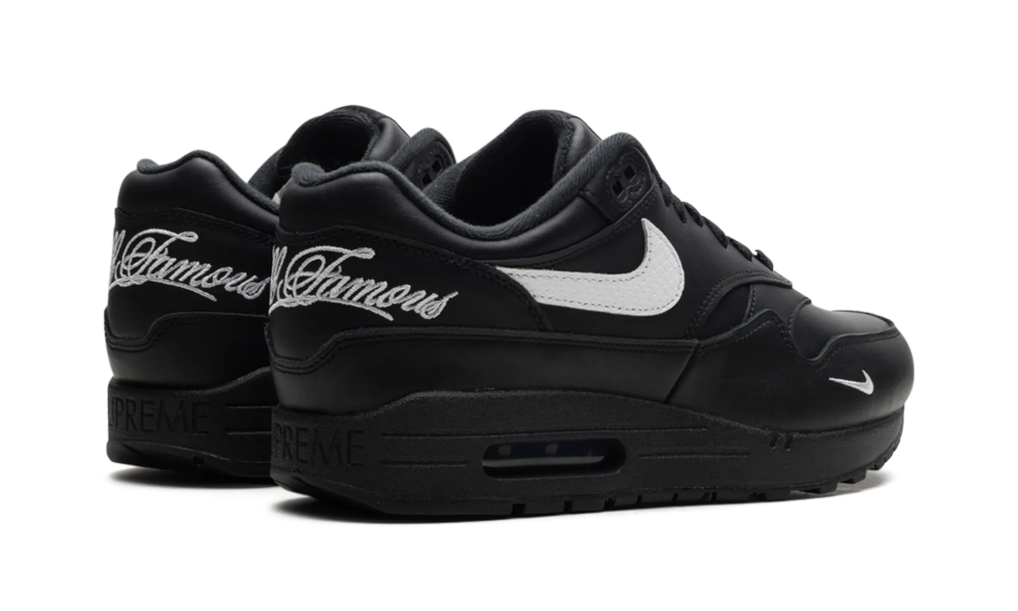 fitness gear Air Max 1 '87 SP "Supreme Black White"