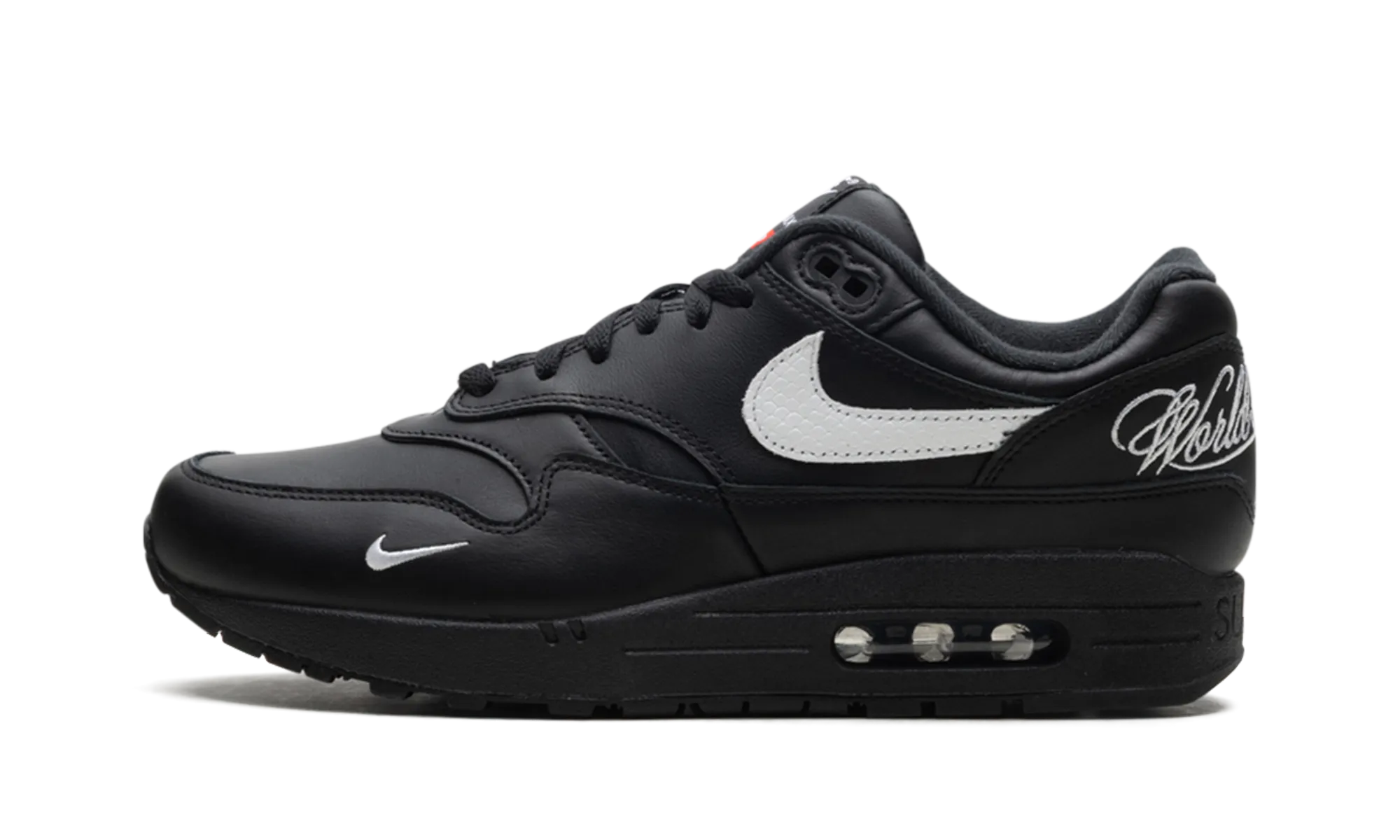 vacation - running shoes Air Max 1 '87 SP "Supreme Black White"