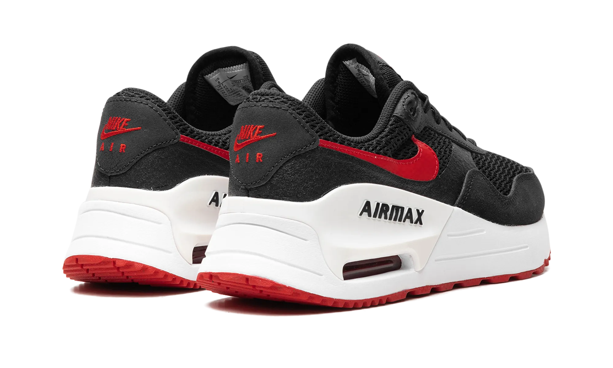 Remarkable flexibility colorful shoes AIR MAX SYSTEM "White"