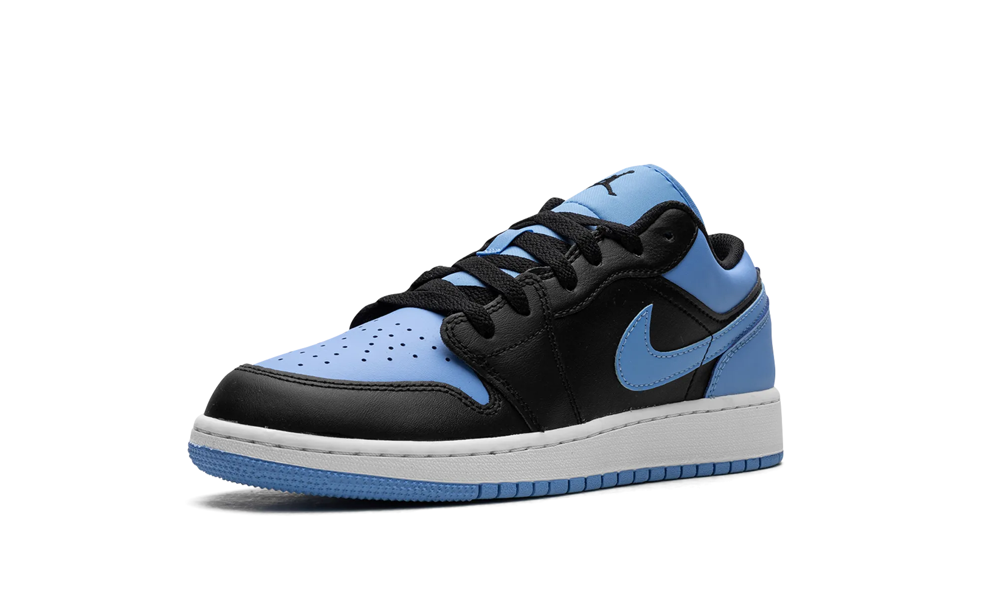 Air Jordan 1 Low GS "University Blue" Effortless Fit Quick Lace System