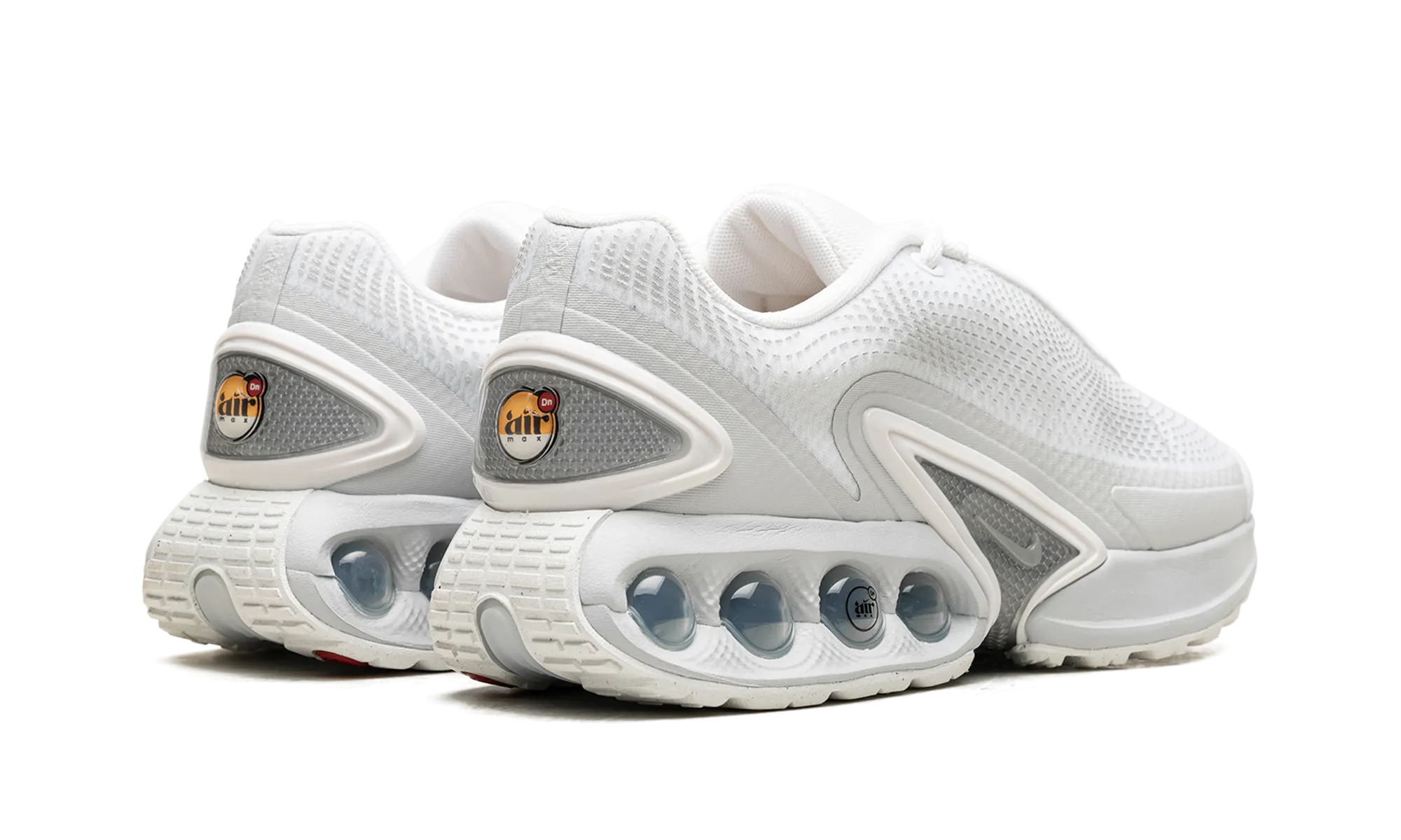running accessories ergonomic running gear Air Max Dn "White Metallic"